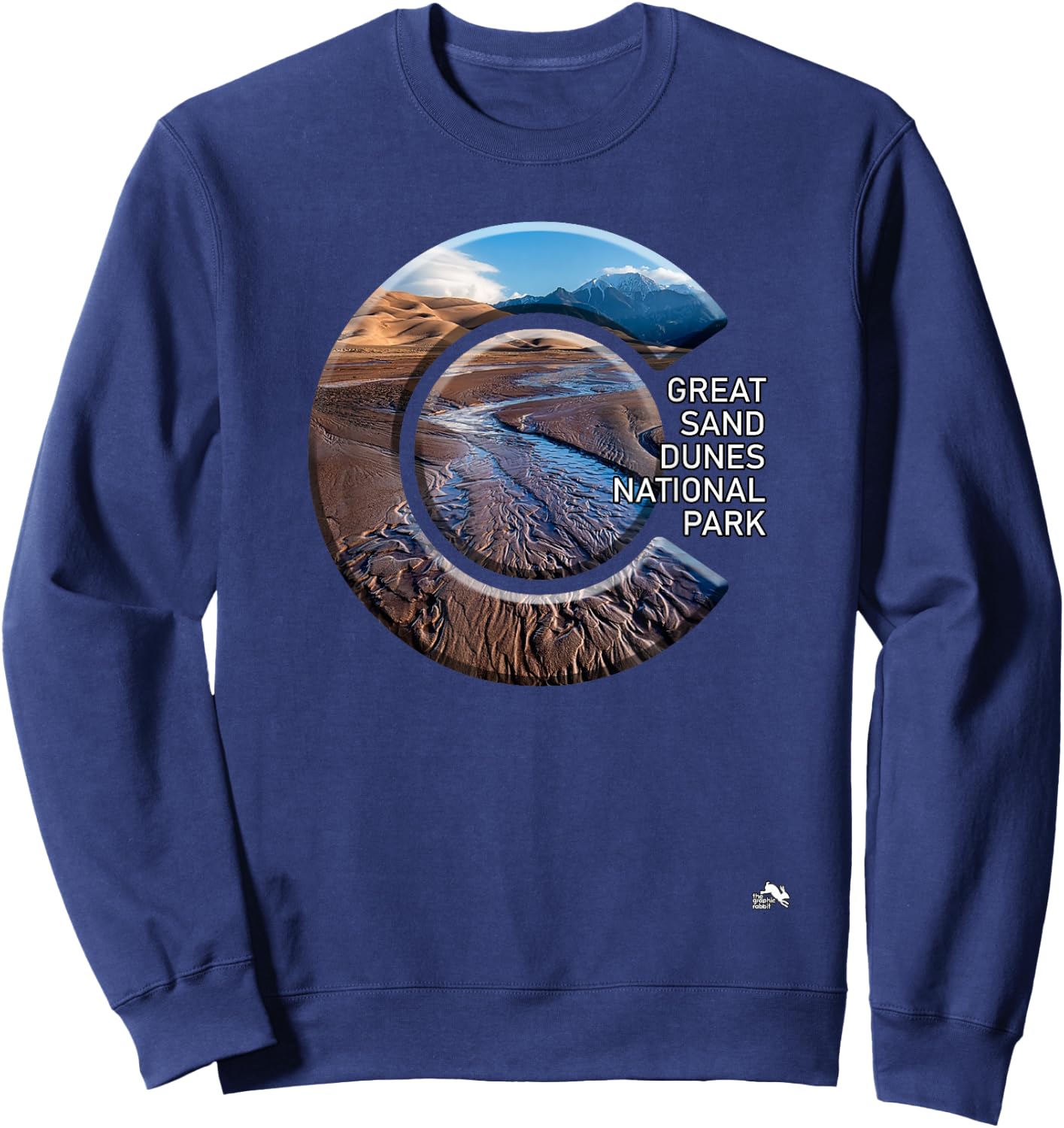 Great Sand Dunes National Park Sweatshirt - Sweatshirt | Navy