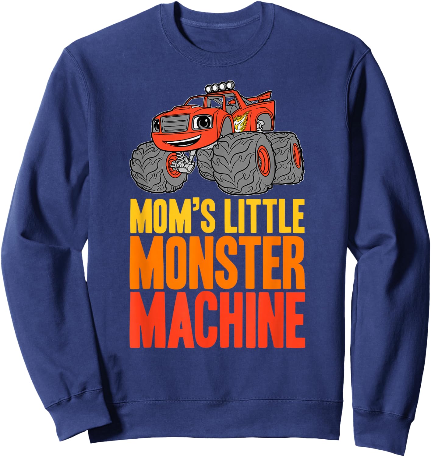 Blaze - and the Monster Machines Mom's Lil Monster Sweatshirt - Sweatshirt | Navy