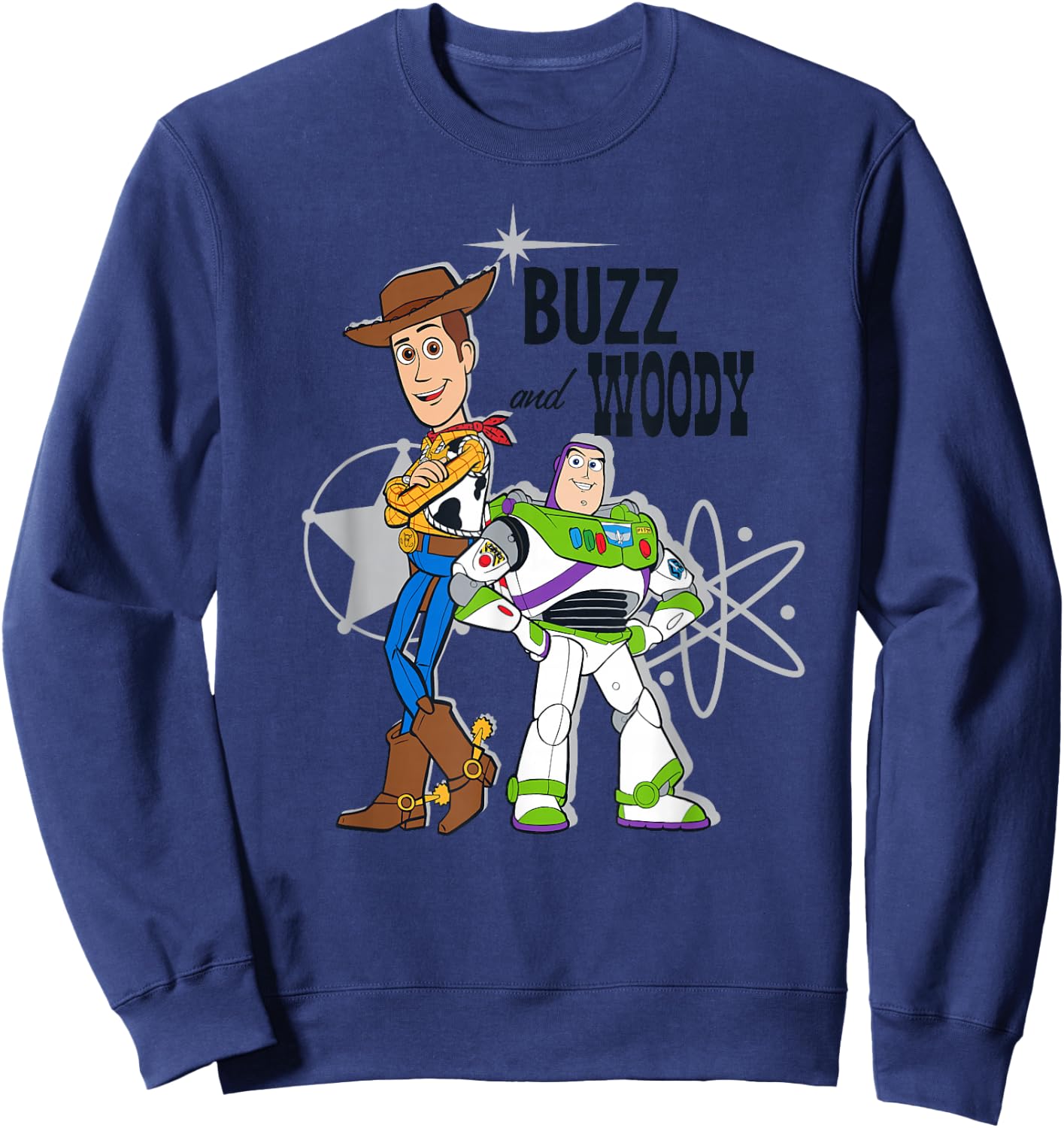 Disney Pixar Toy Story Buzz and Woody Sweatshirt - Sweatshirt | Navy