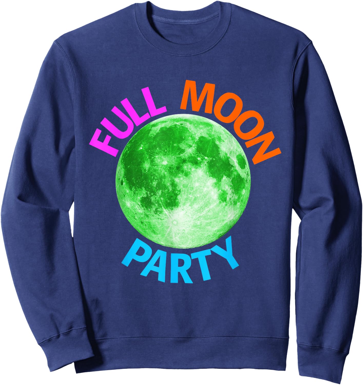 Full Moon Party Sweatshirt - Sweatshirt | Navy