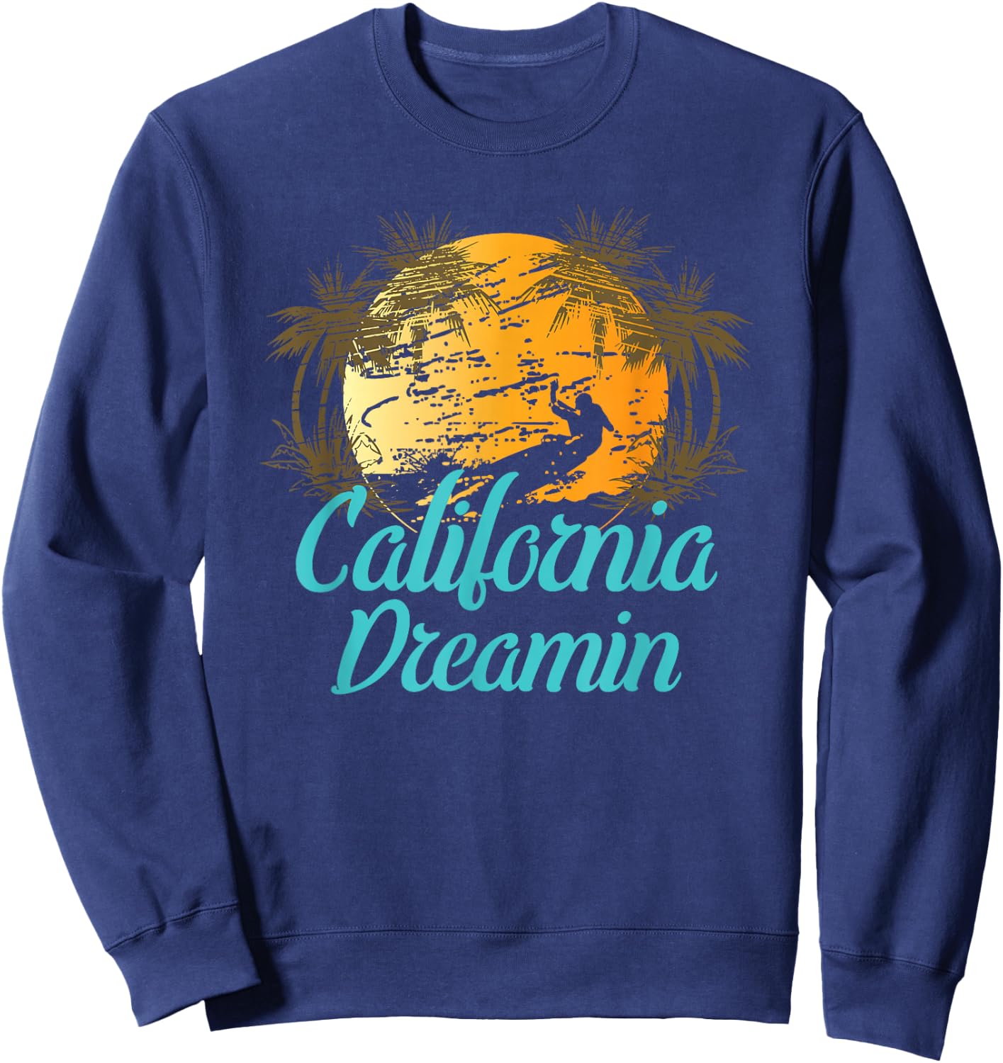 Kids California Dreamin 10 Lemon Sweatshirt - Sweatshirt | Navy
