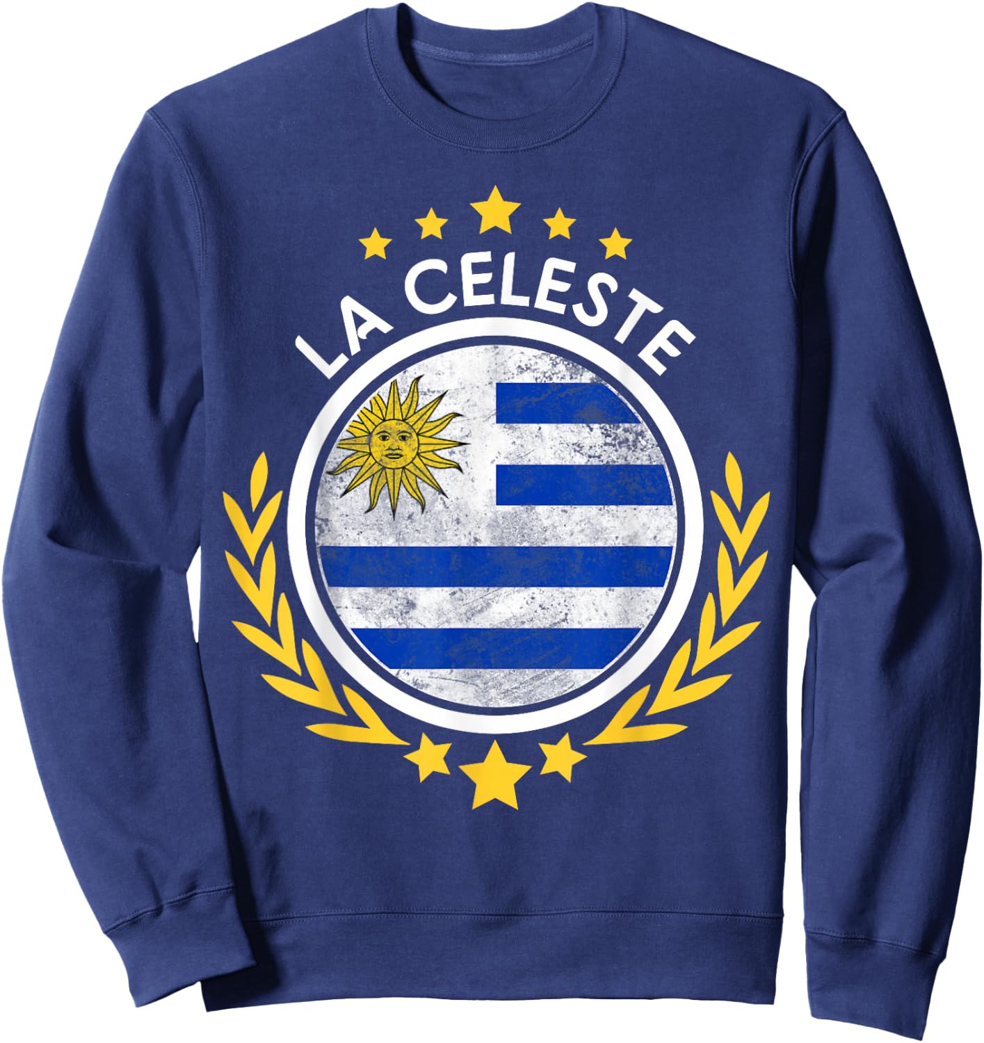 National Team Fan Wear Uruguay Soccer Fan Sweatshirt - Sweatshirt | Navy
