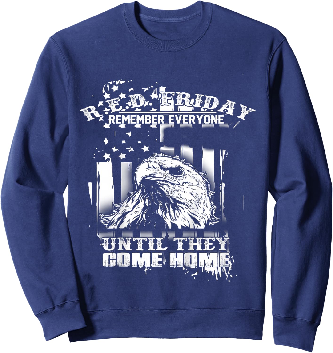 Kids Red Friday Kids Military Shirts Sweatshirt - Sweatshirt | Navy