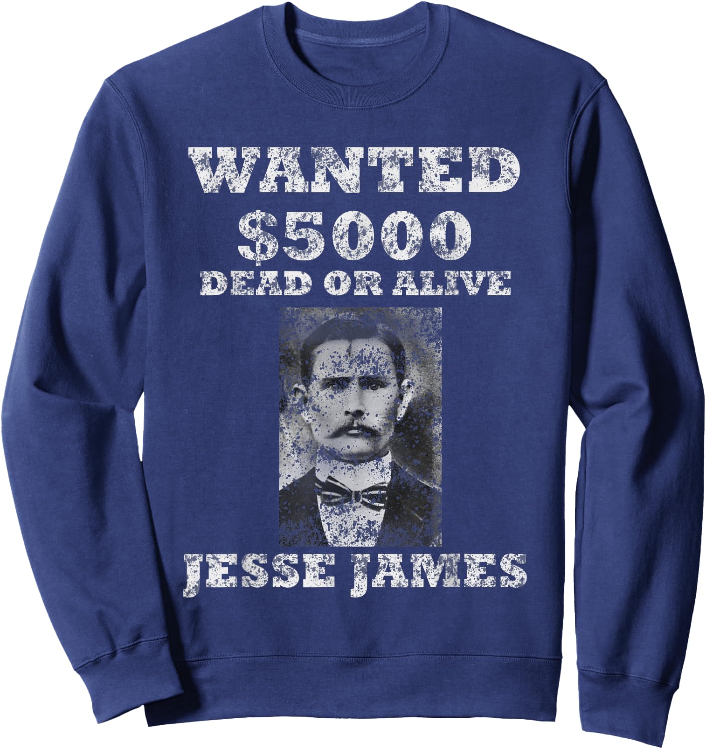 OutLaw Jesse James T Shirt Sweatshirt - Sweatshirt | Navy