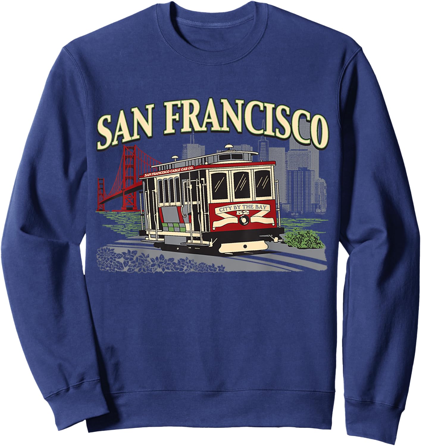 San Francisco Golden Gate California Republic Sweatshirt - Sweatshirt | Navy