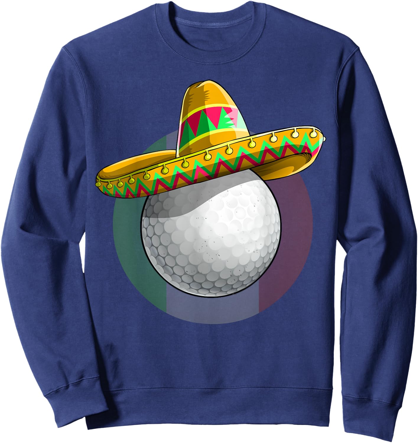 Cinco de Mayo Golf T Shirt Women Men Kids Sombrero Golfing Sweatshirt - Sweatshirt | Navy