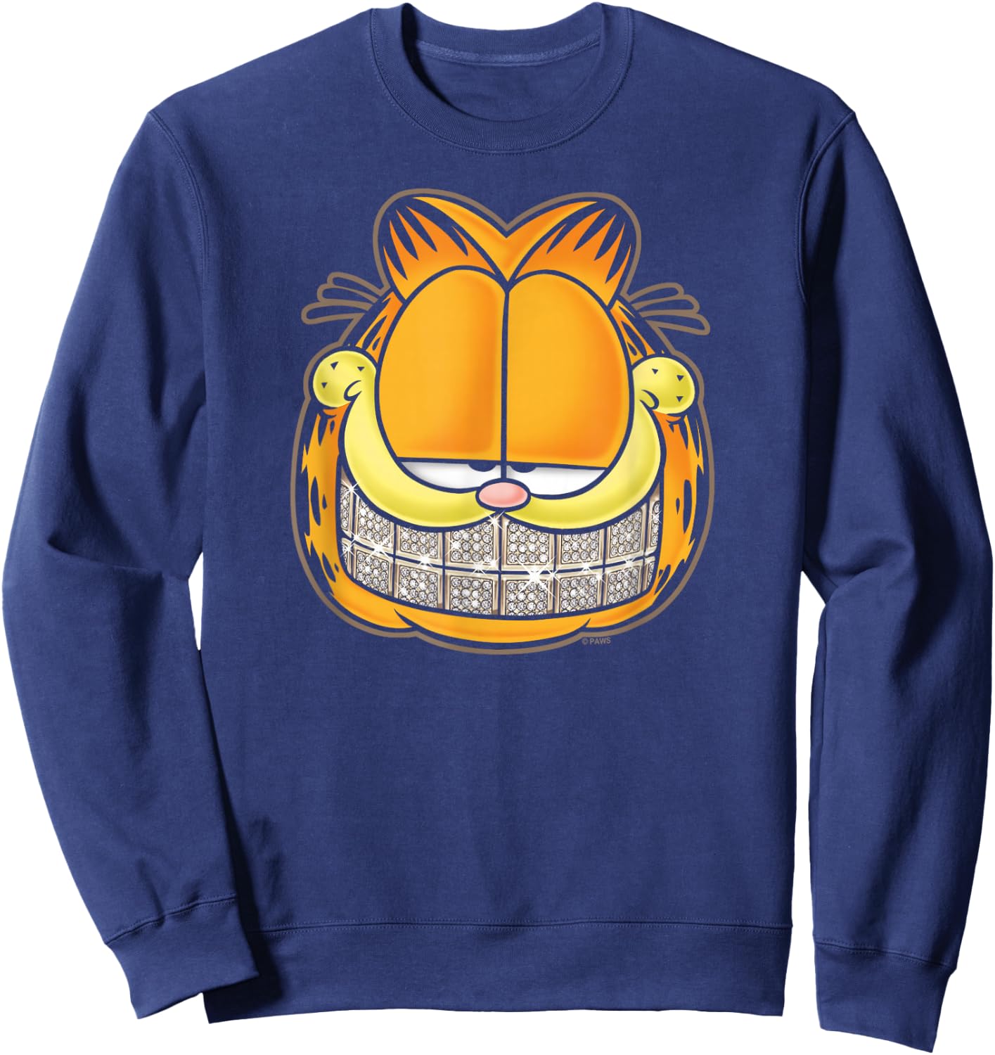 Garfield Nice Grill Sweatshirt - Sweatshirt | Navy