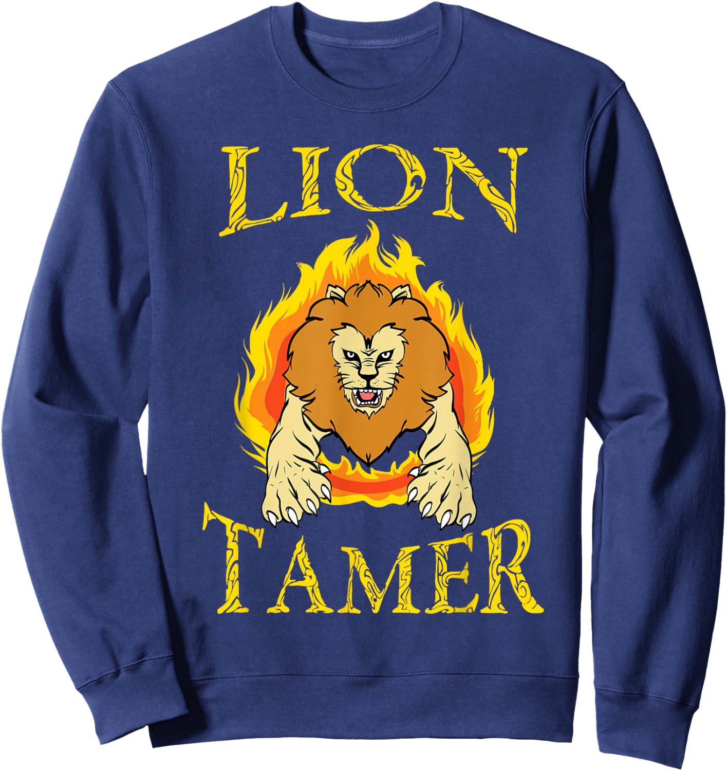 Lion Tamer Costume Circus Costume Animal Play Costume Sweatshirt - Sweatshirt | Navy