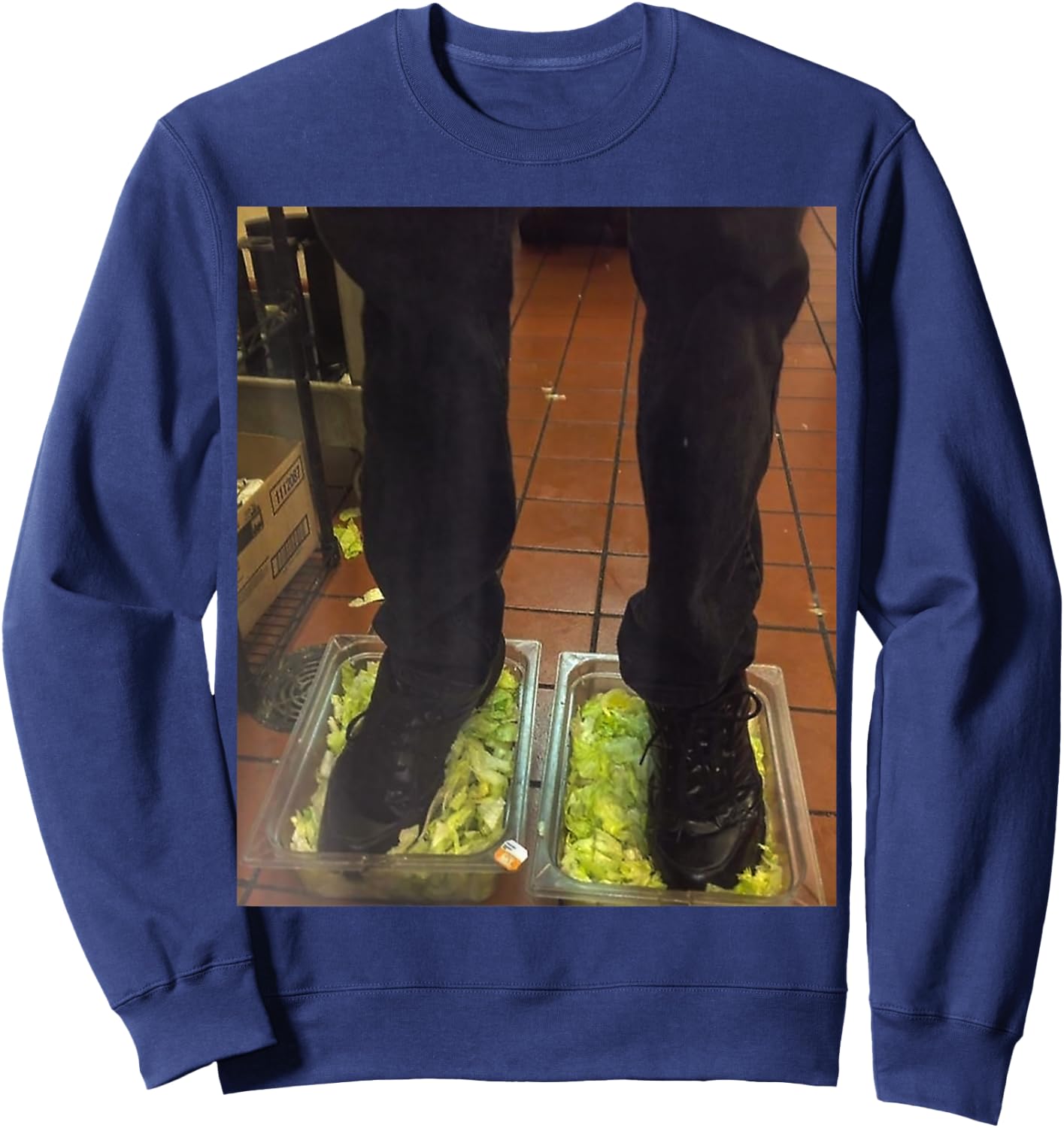 Foot Lettuce Shirt #15 Sweatshirt - Sweatshirt | Navy