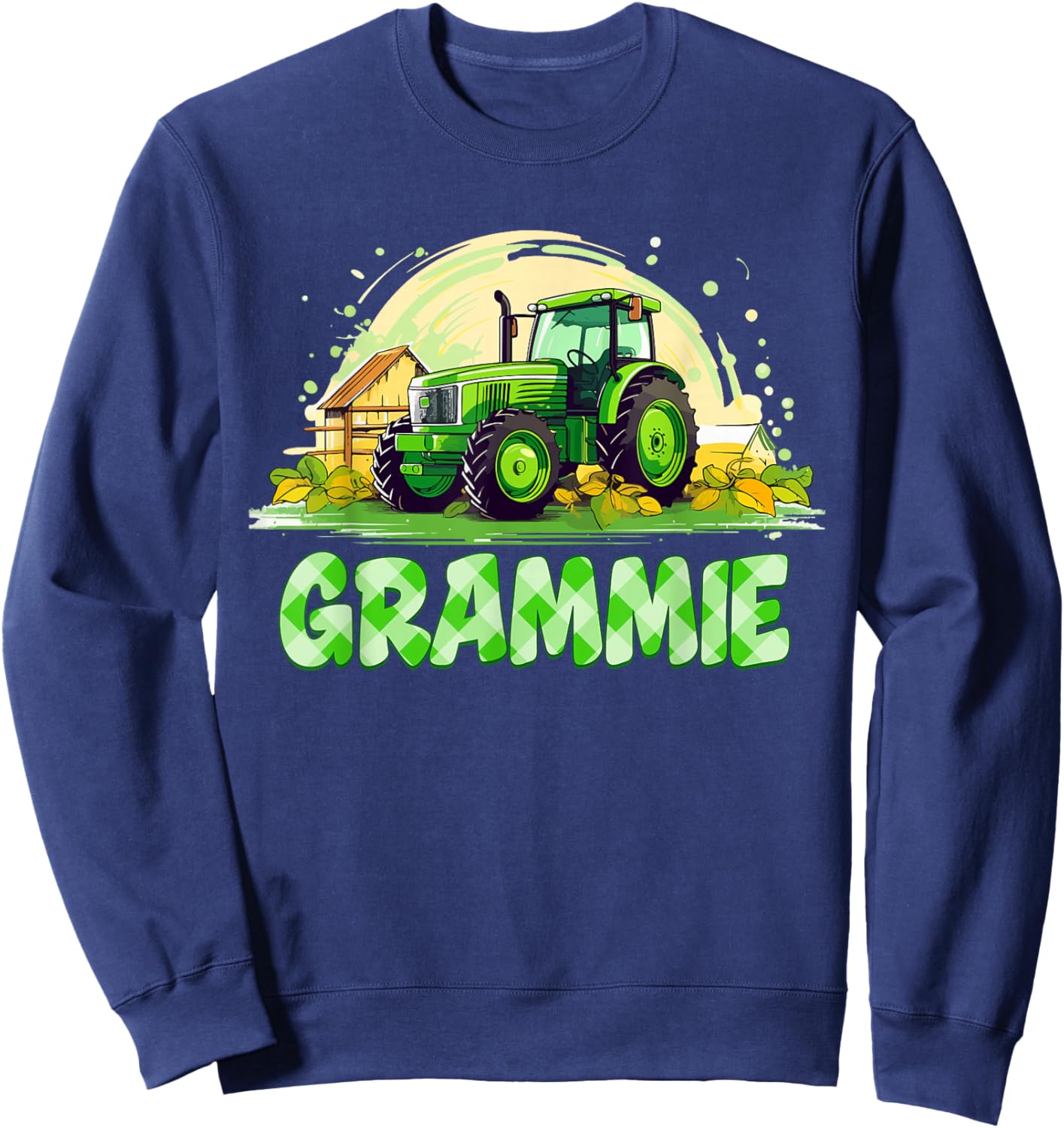 Grammie Family Tractors Farm Trucks Sweatshirt - Sweatshirt | Navy