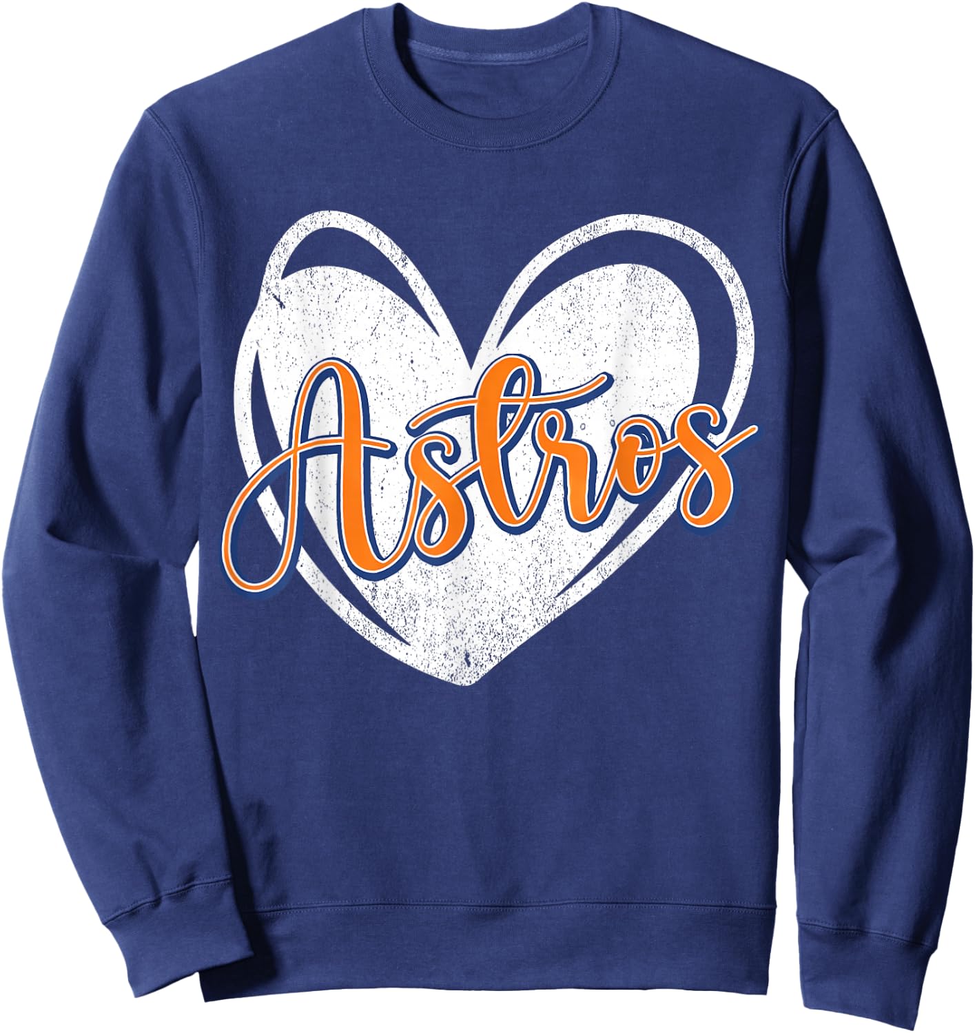 Vintage Astro Retro Style 70s 80s 90s First Name Sweatshirt - Sweatshirt | Navy