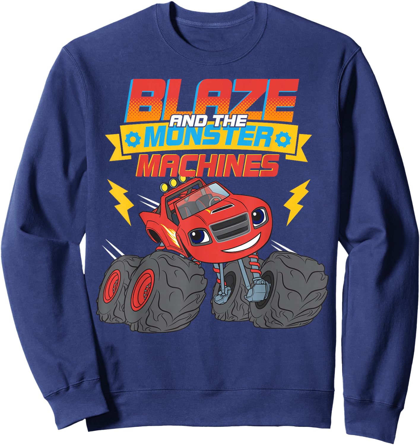 Blaze & The Monster Machines "CUTE BLAZE" Sweatshirt - Sweatshirt | Navy