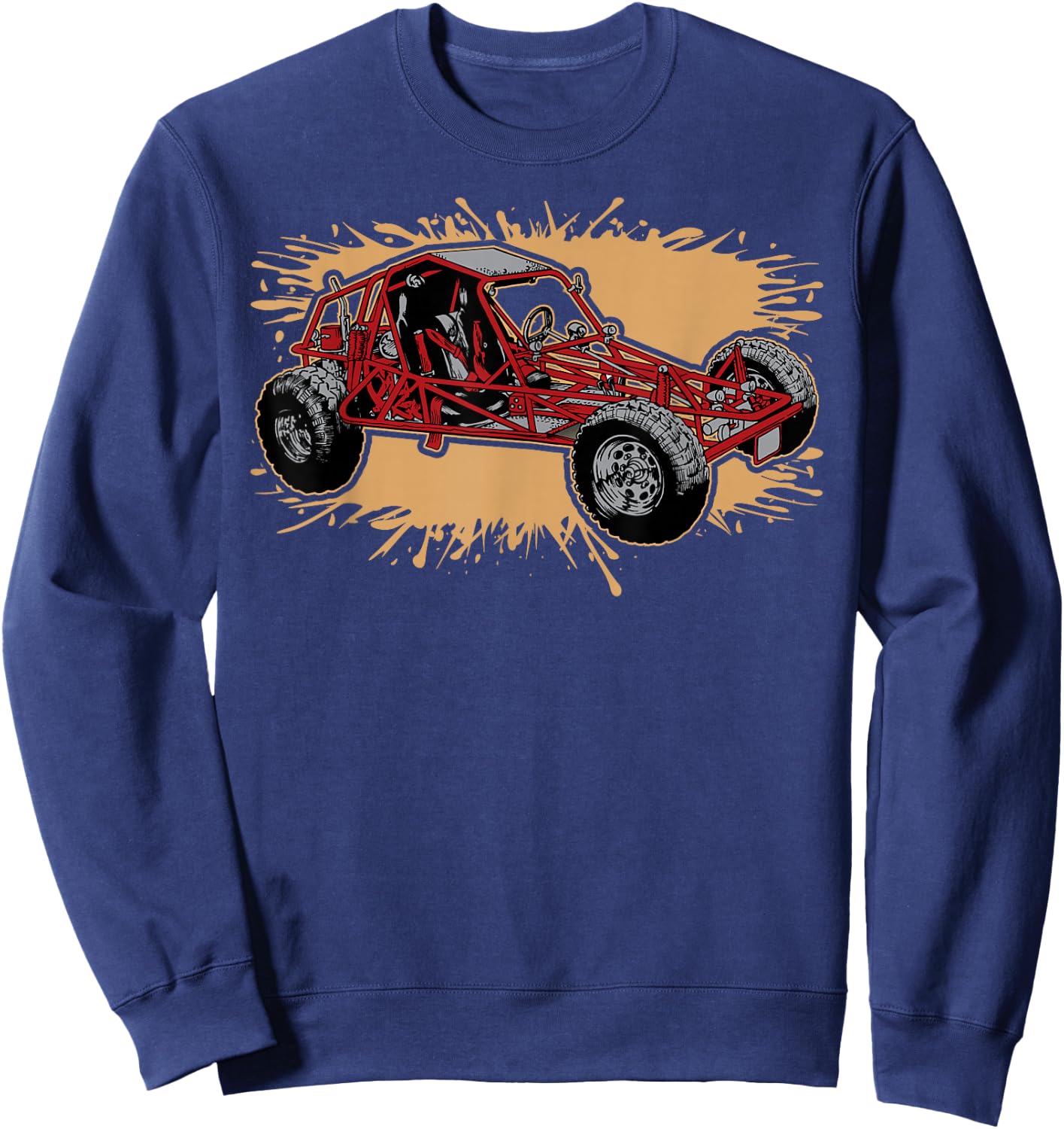 Dune Buggy Off Road Sand Rail 4x4 Sweatshirt - Sweatshirt | Navy