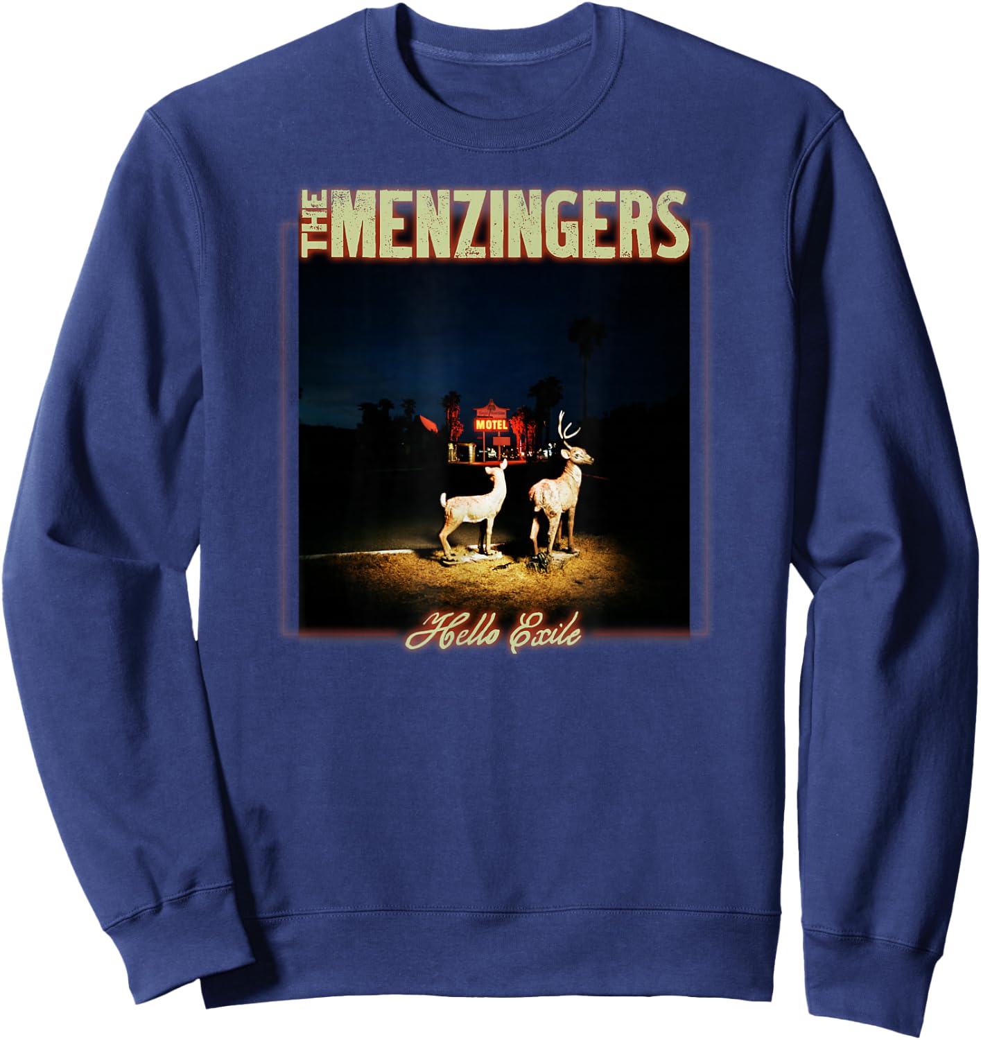 The Menzingers - Hello Exile - Official Merchandise Sweatshirt - Sweatshirt | Navy