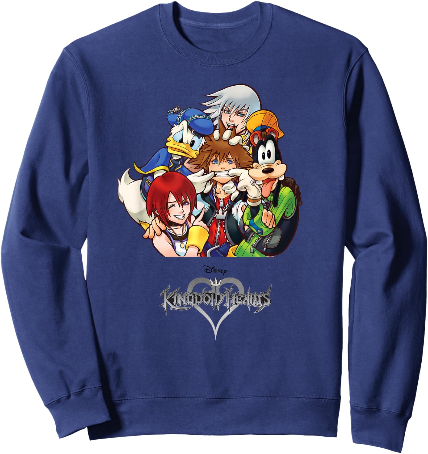 Disney Kingdom Hearts Group Sweatshirt - Sweatshirt | Navy