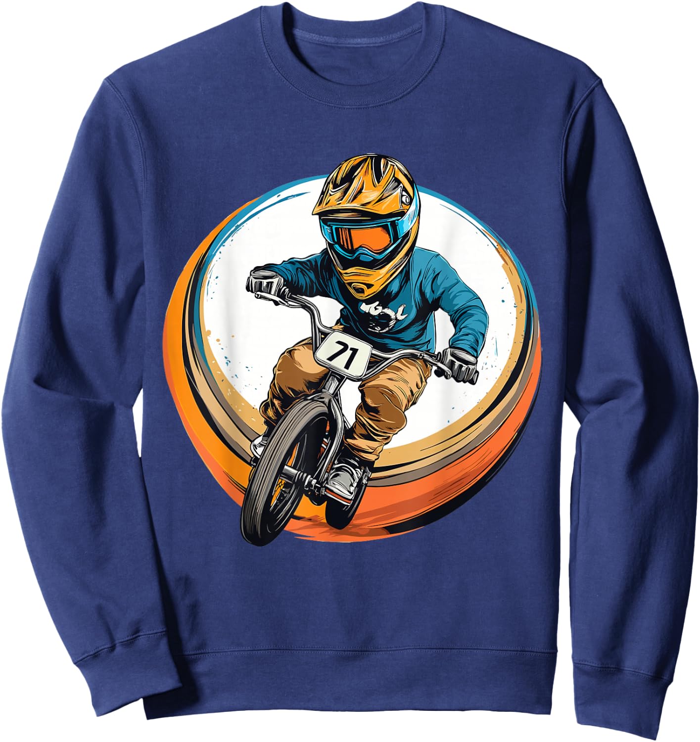 Kids BMX Sweatshirt - Sweatshirt | Navy