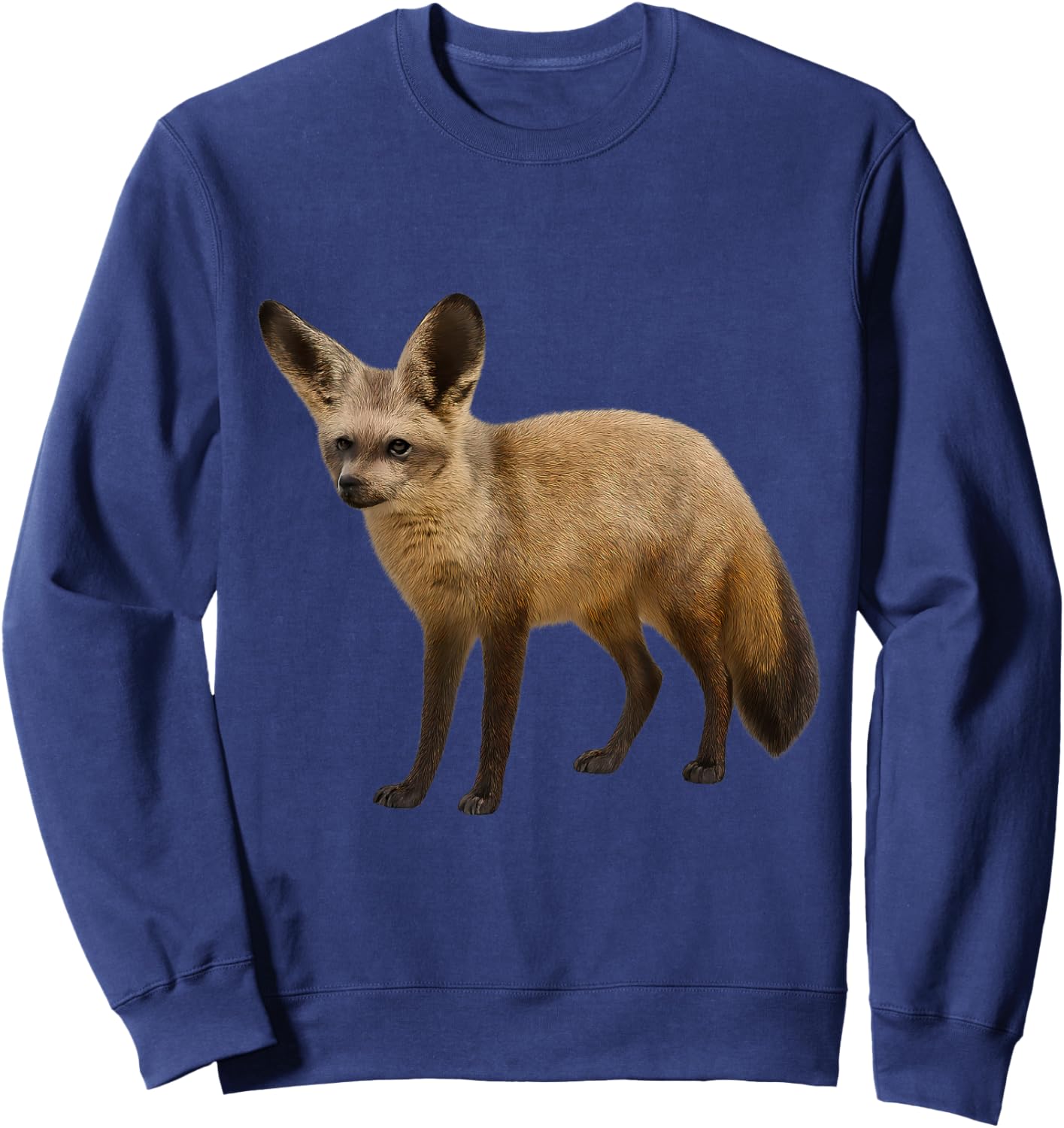 Bat Eared Fox Animal Sweatshirt - Sweatshirt | Navy