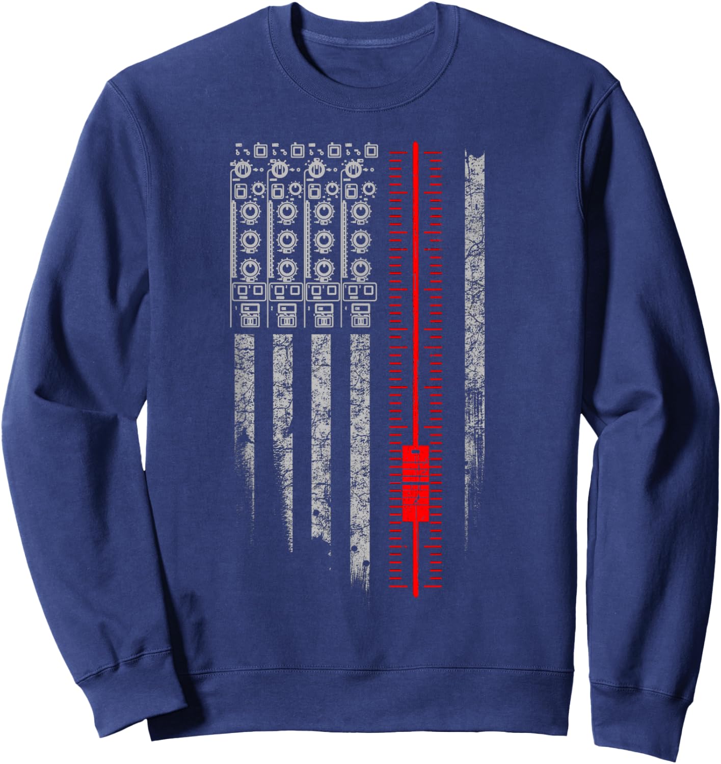 American Sound Guy - Front Sweatshirt - Sweatshirt | Navy