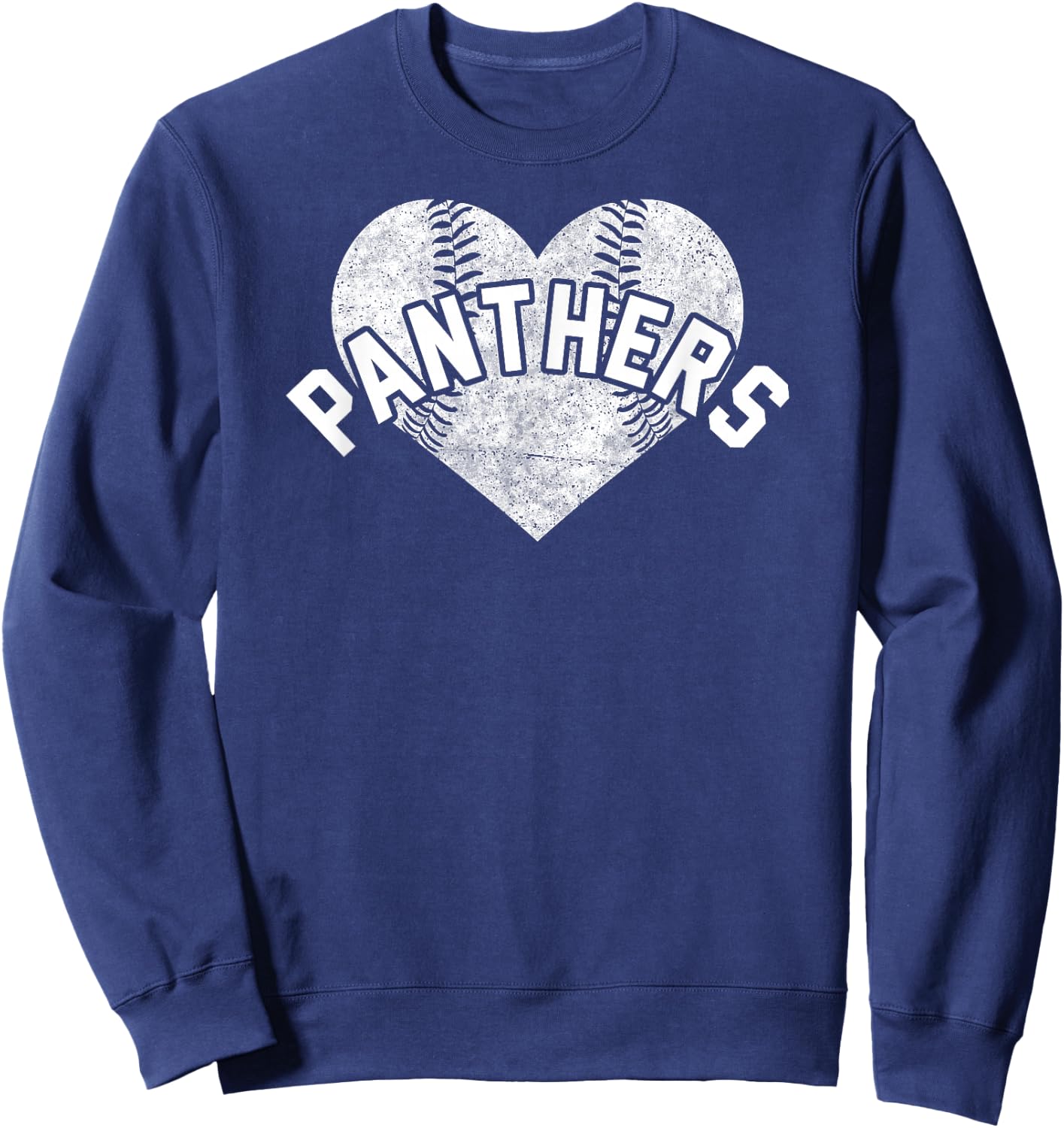 Panthers Baseball Softball Shirt High School Team Mascot Mom Sweatshirt - Sweatshirt | Navy