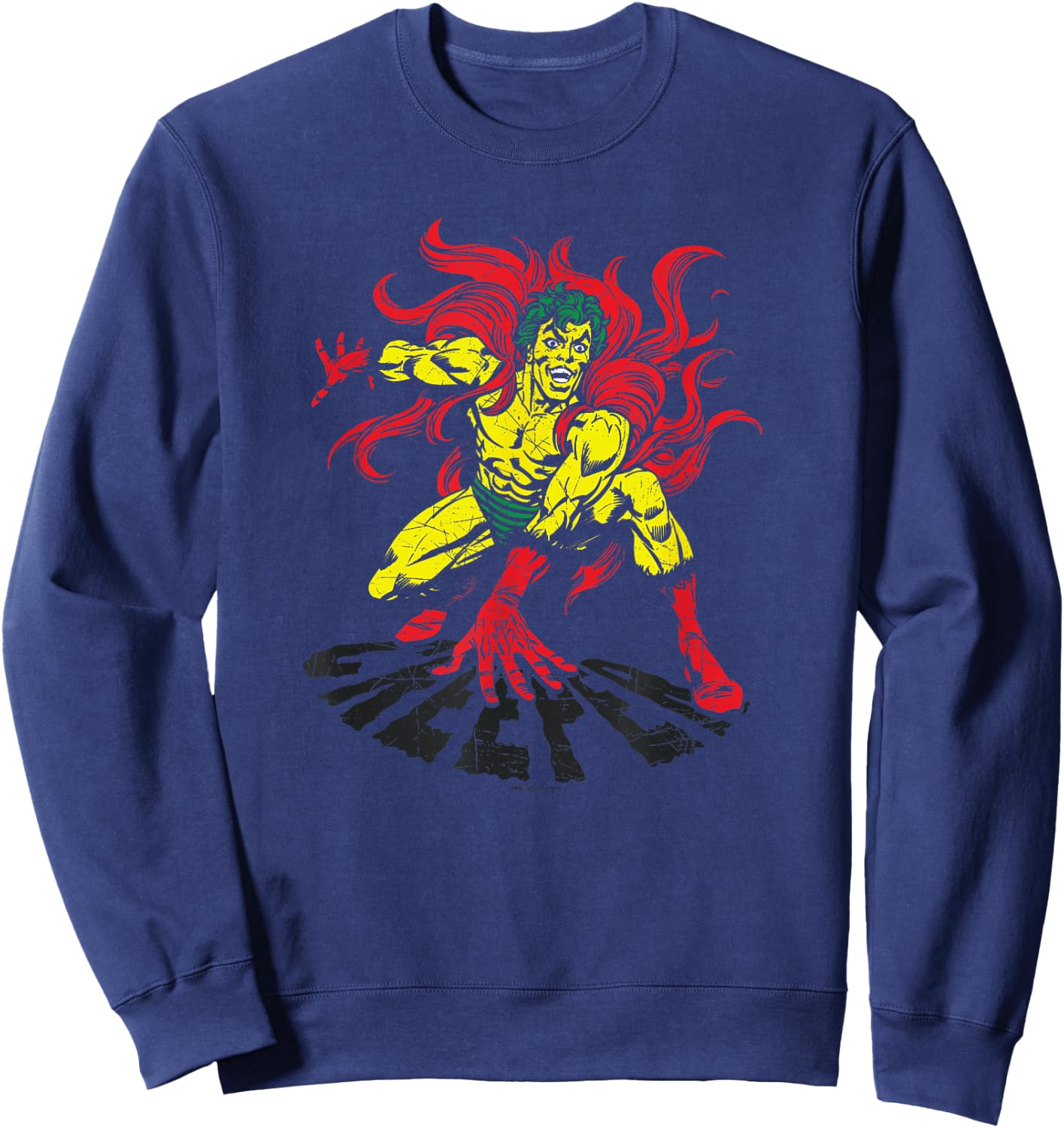 Justice League Creeper Sweatshirt - Sweatshirt | Navy