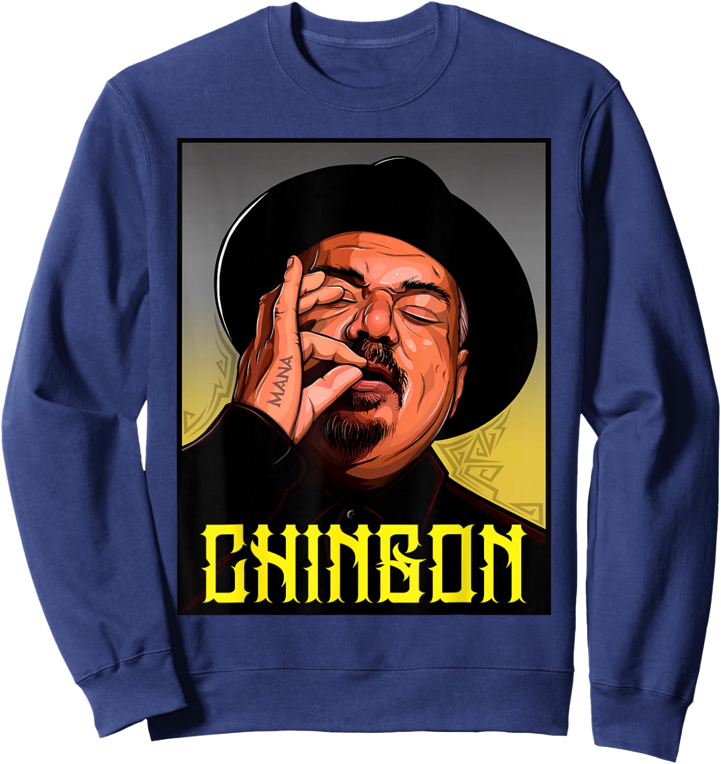 George Lopez "Nick Aztec" Sweatshirt - Sweatshirt | Navy