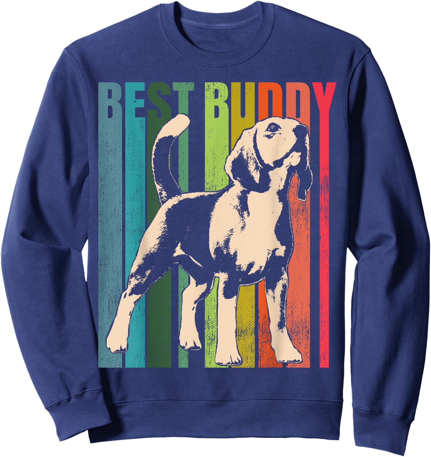 Beagle Dog Sweatshirt - Sweatshirt | Navy