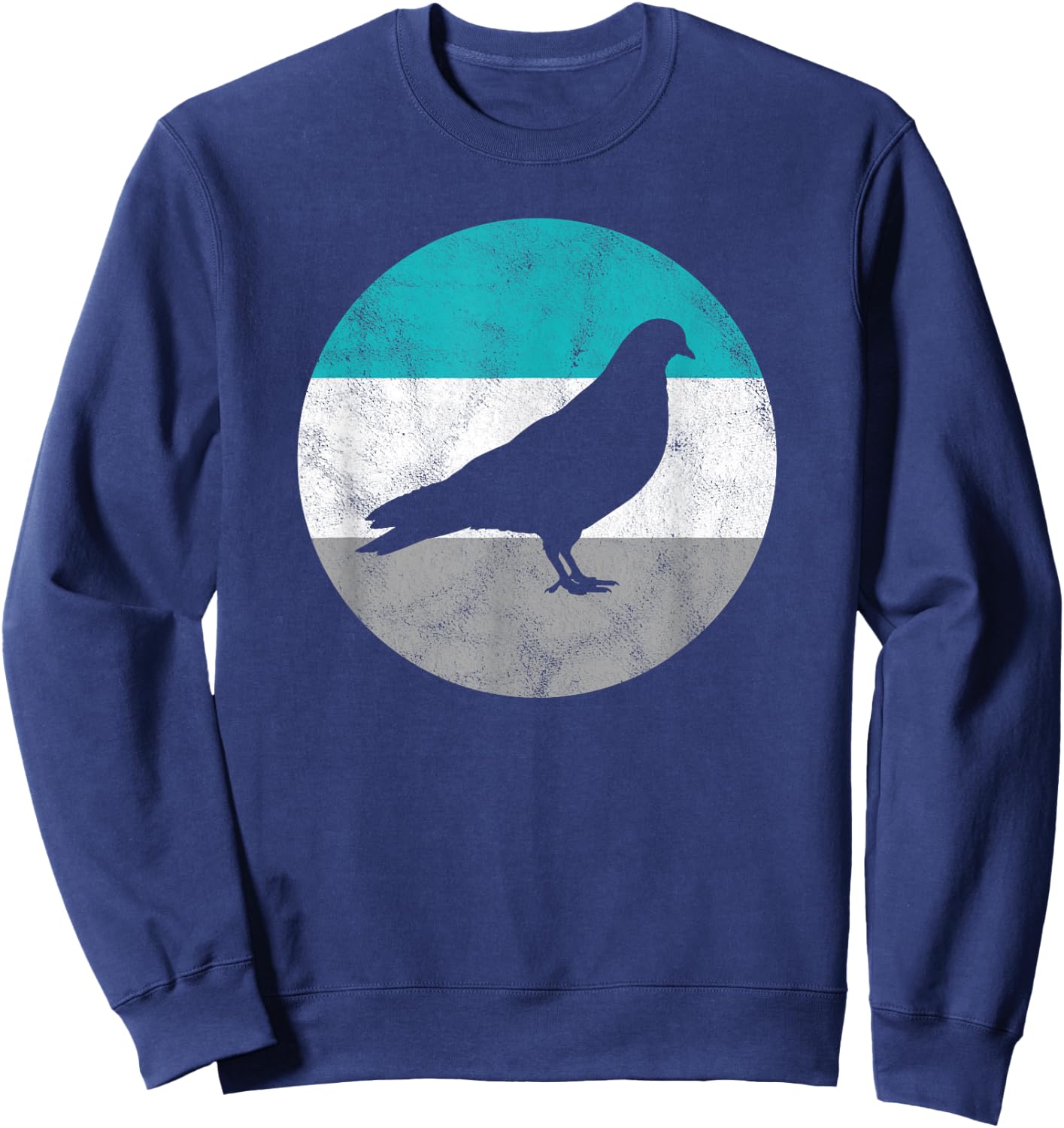 Homing Pigeon Gift Shirt Women Boys & Girls | Retro Sweatshirt - Sweatshirt | Navy