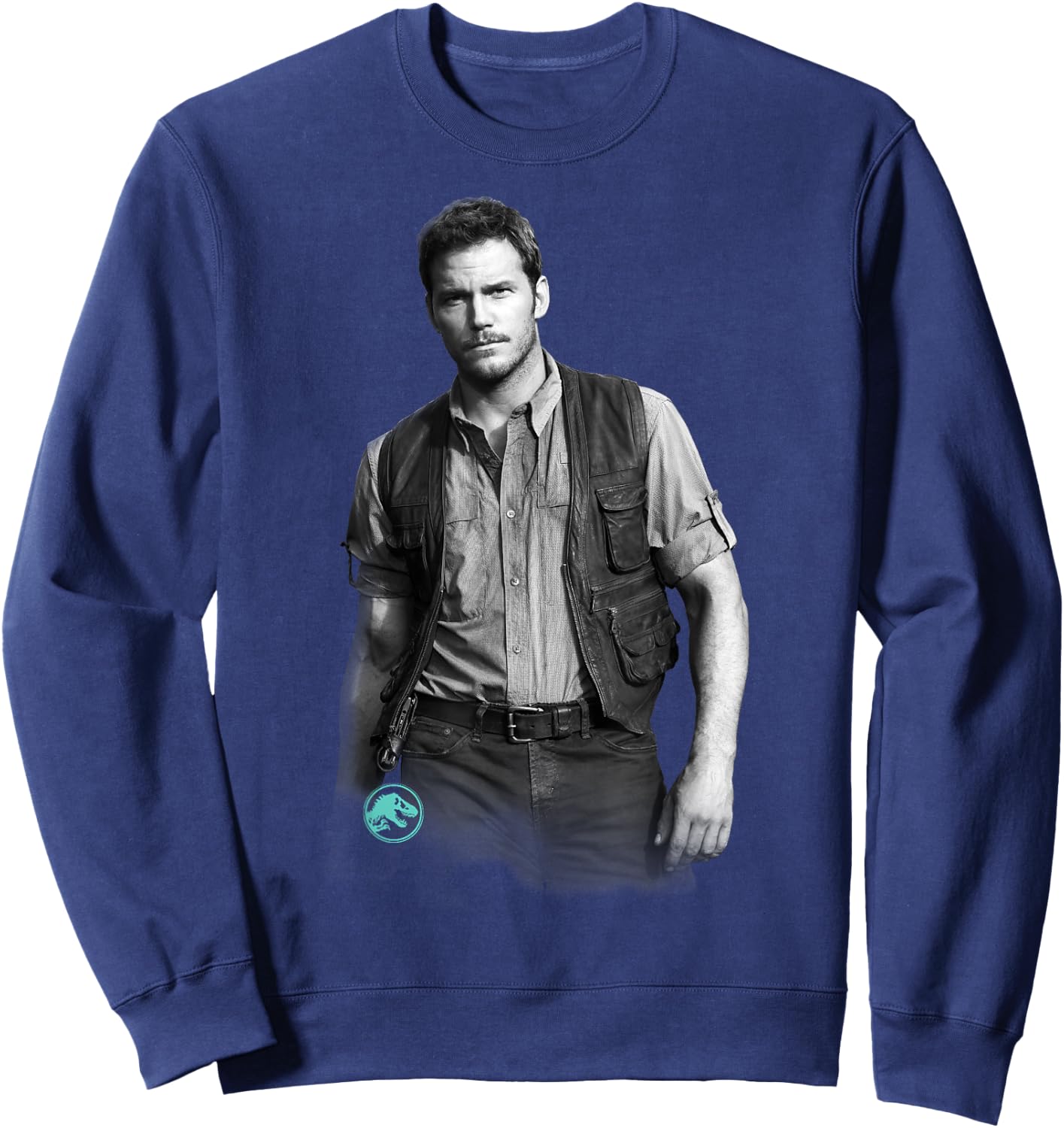 Jurassic World Chris Pratt Swag Sweatshirt - Sweatshirt | Navy