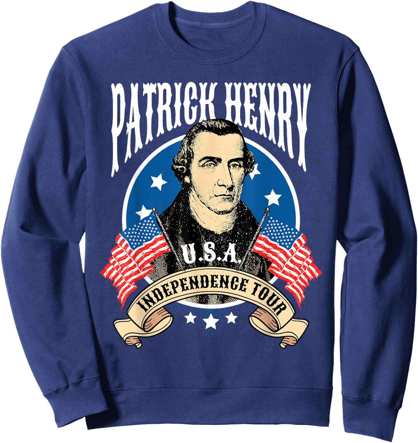 Patrick Henry Sweatshirt - Sweatshirt | Navy