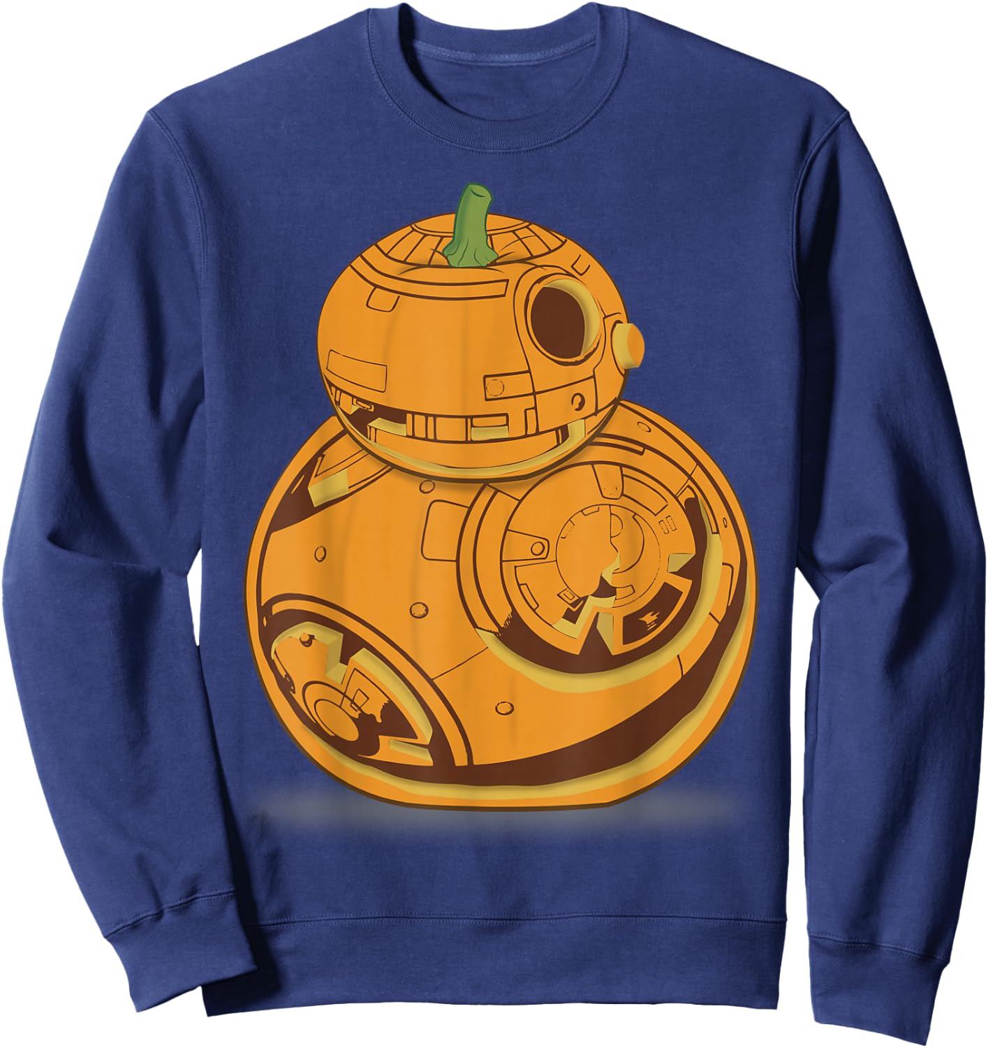 Star Wars BB-8 Pumpkin Carving Halloween Sweatshirt - Sweatshirt | Navy