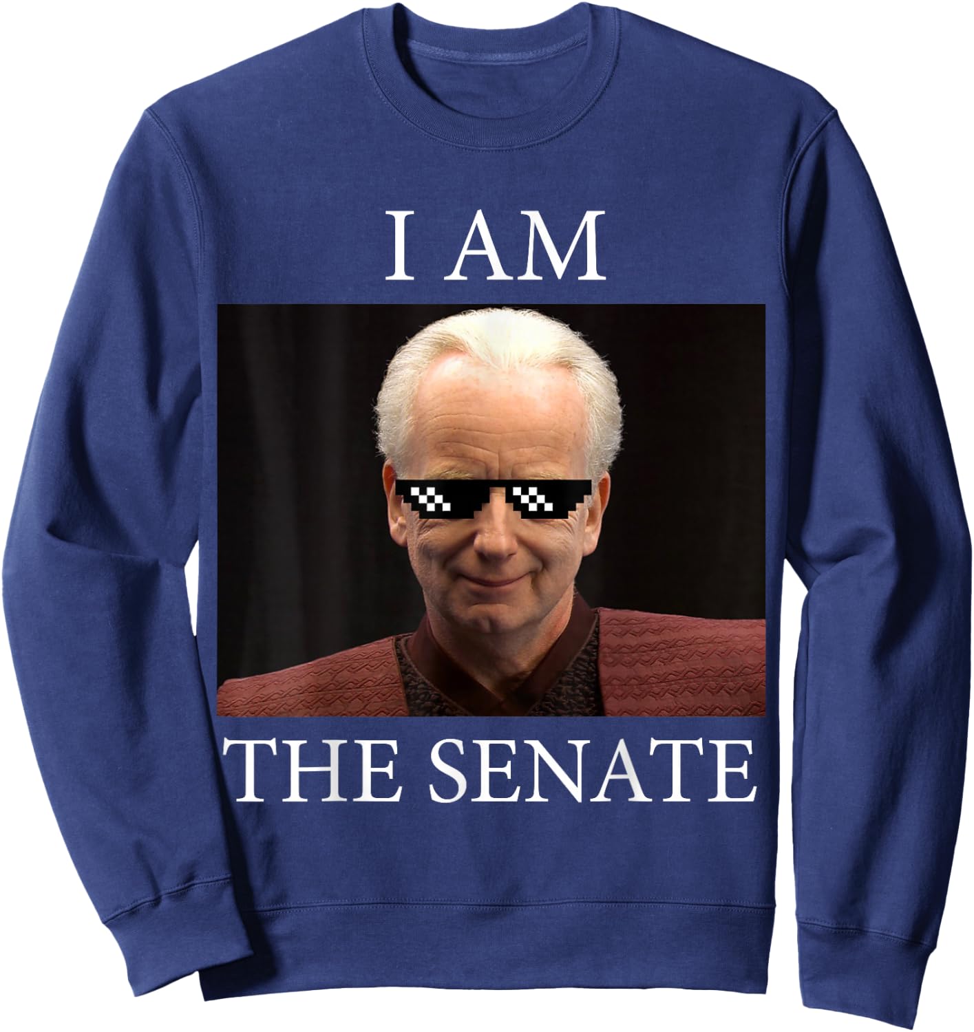 Prequel : I Am The Senate Sweatshirt - Sweatshirt | Navy