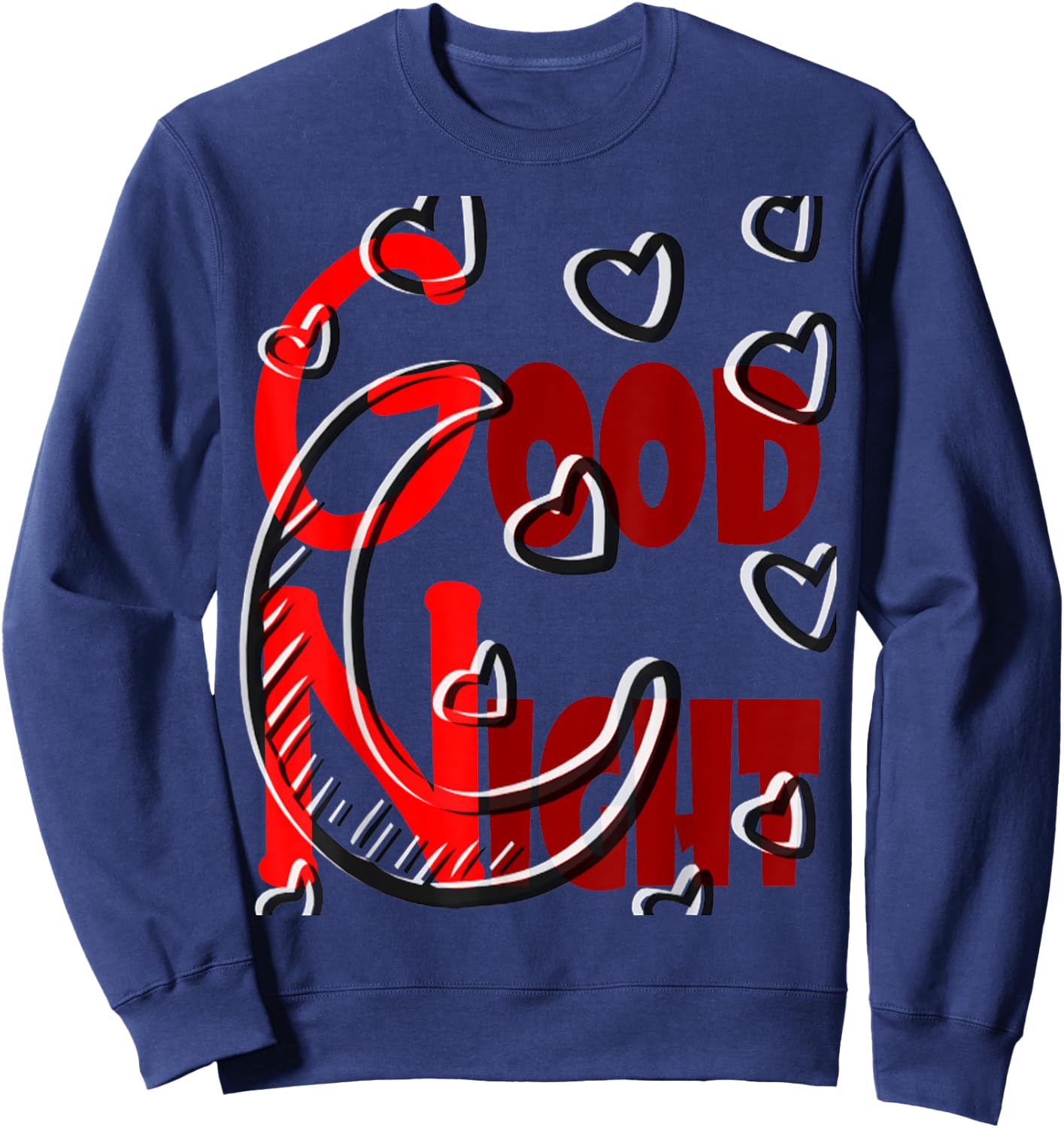 Good Night and Moon Sweatshirt - Sweatshirt | Navy