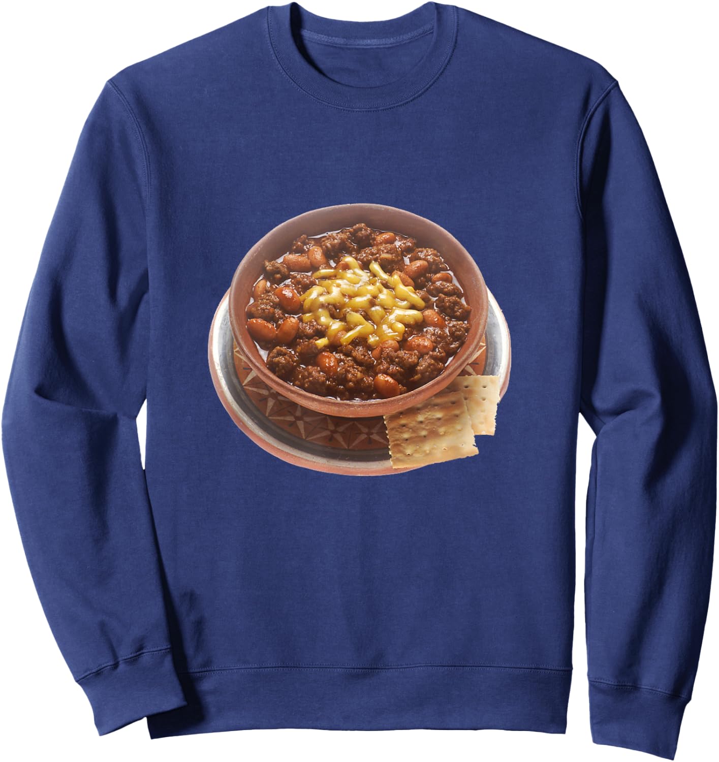 Bowl of Chili T Shirt Sweatshirt - Sweatshirt | Navy