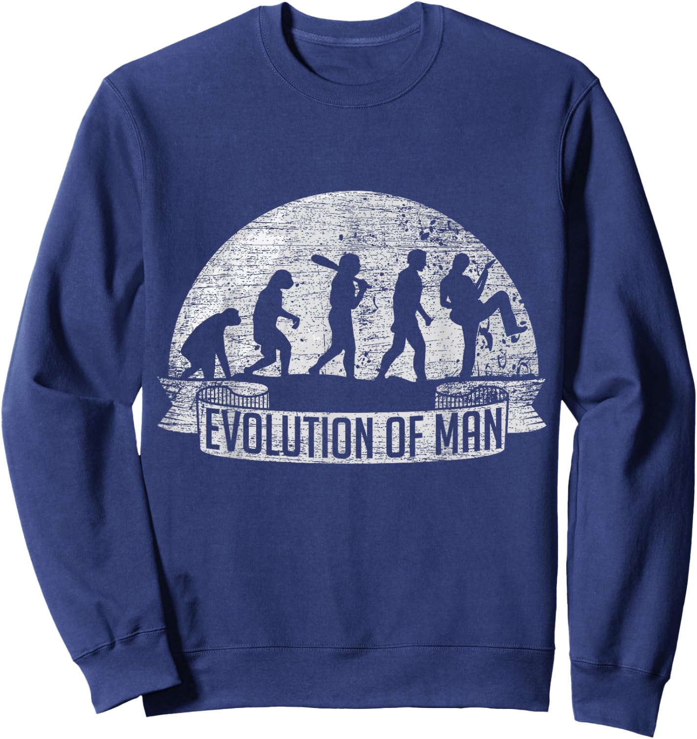 Evolution Guitar Sweatshirt - Sweatshirt | Navy