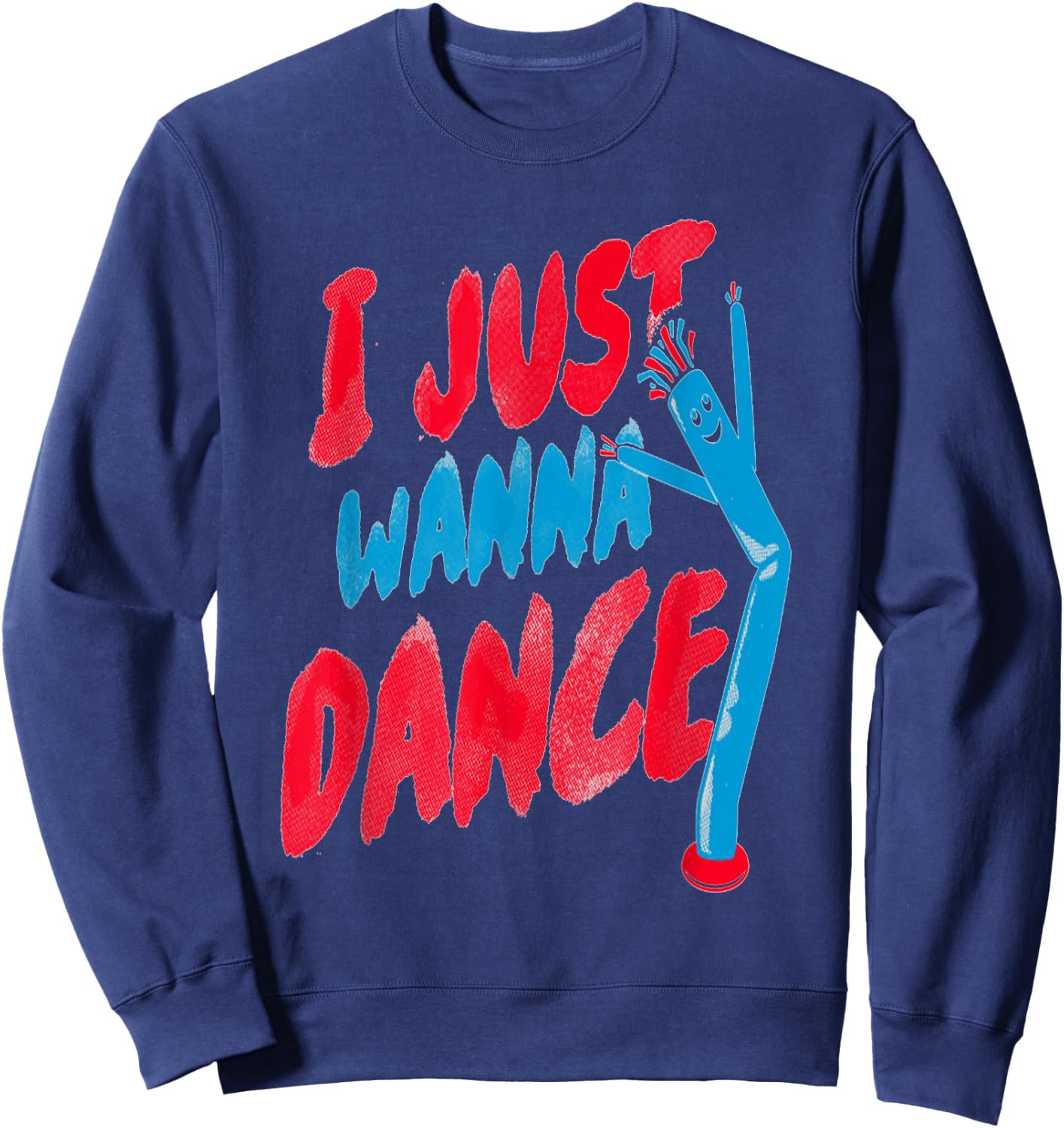 I just Wanna Dance Party Sweatshirt - Sweatshirt | Navy