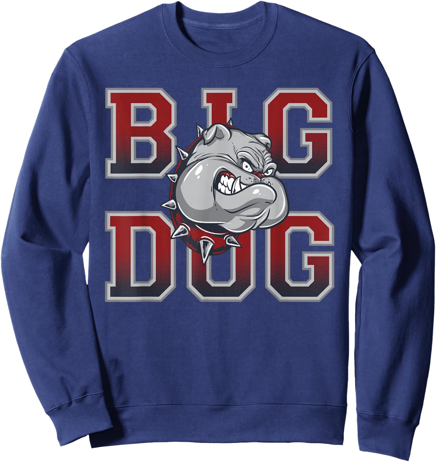 Big Dog Bulldog Sweatshirt - Sweatshirt | Navy