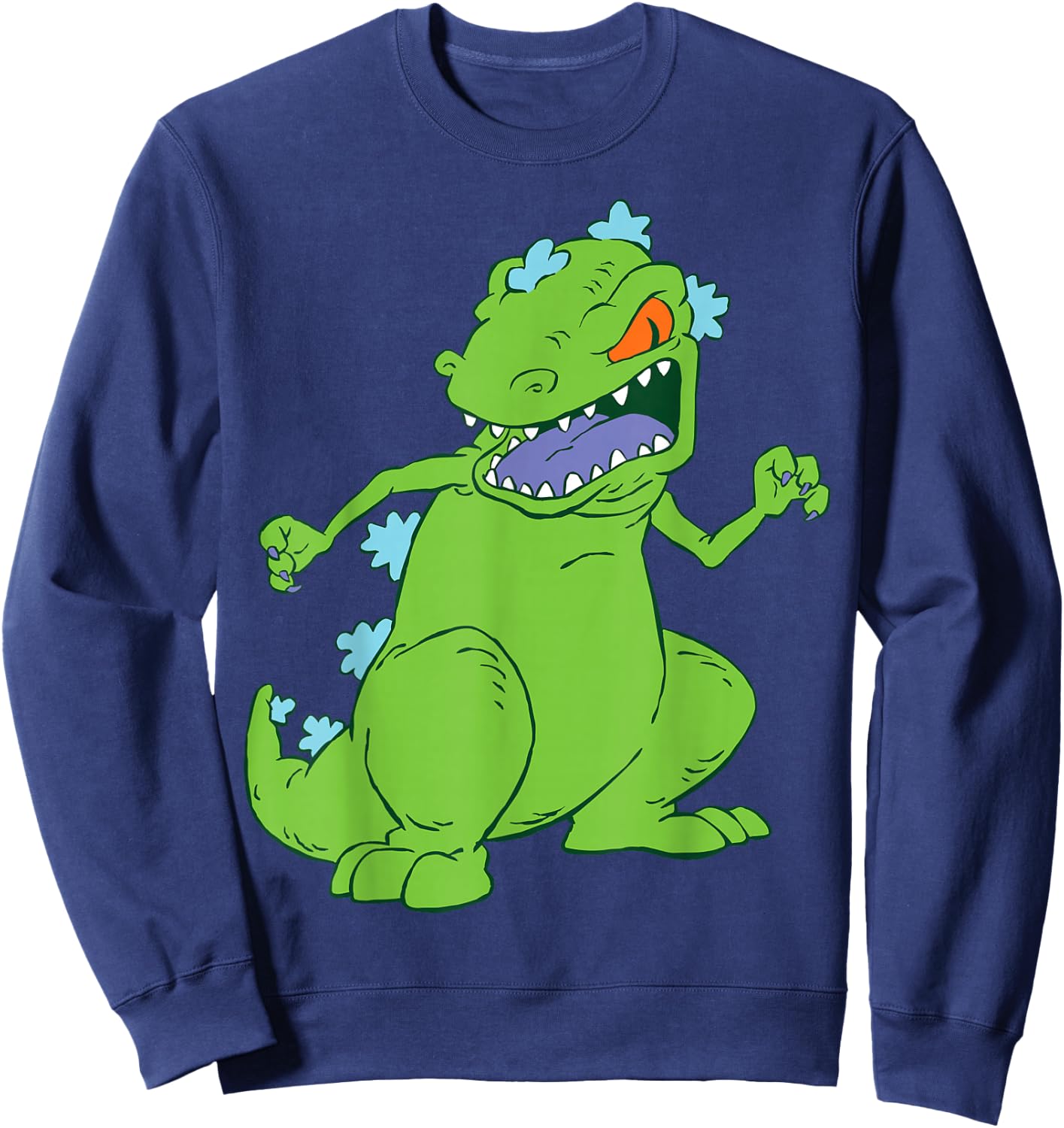 Nickelodeon Classic Rugrats Reptar Roar Sweatshirt - Sweatshirt | Navy