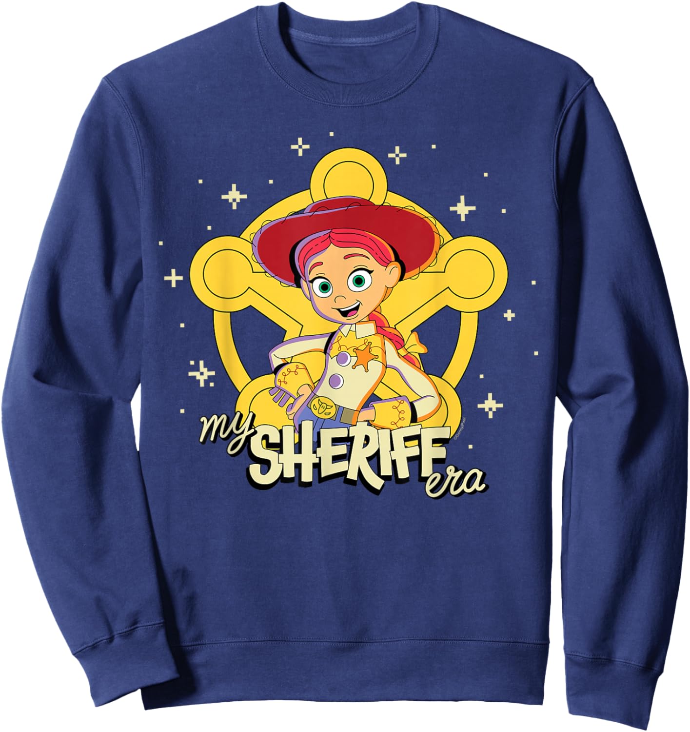 Disney and Pixar's Toy Story 5 Jessie in My Sheriff Era Sweatshirt - Sweatshirt | Navy