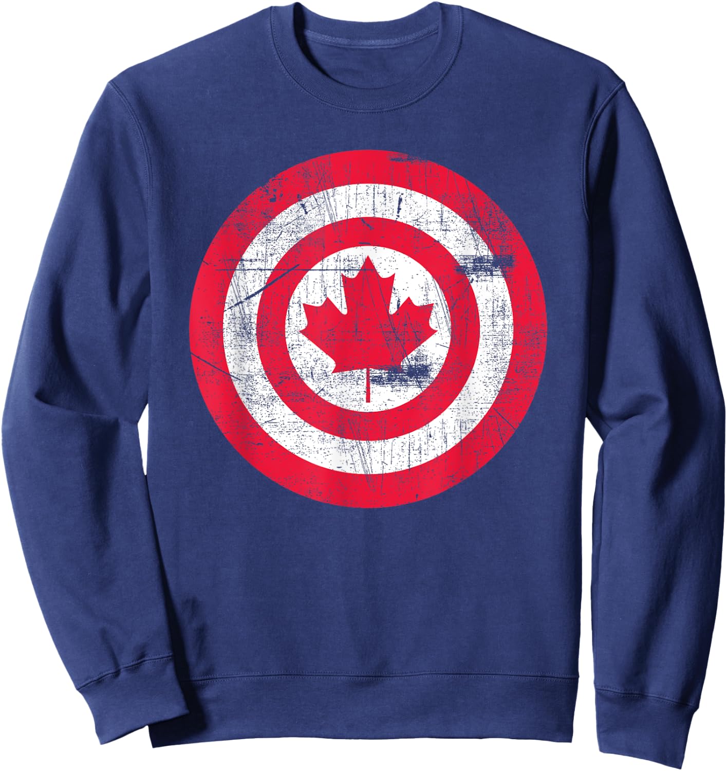 Captain Canada Pride Sweatshirt - Sweatshirt | Navy