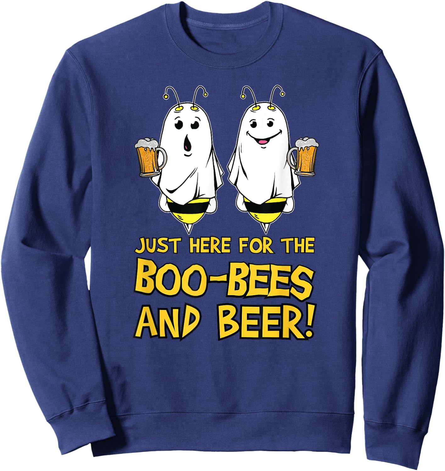 Boo Bees and Beer Sweatshirt - Sweatshirt | Navy