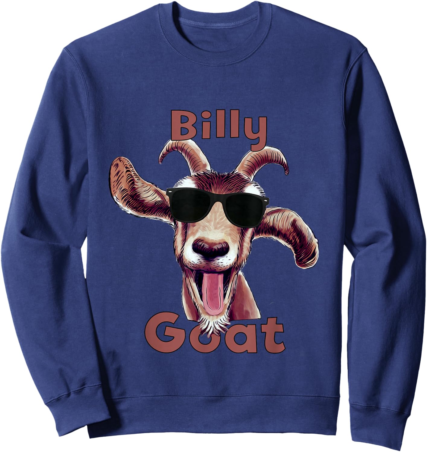 Billy The BillyGoat Sweatshirt - Sweatshirt | Navy