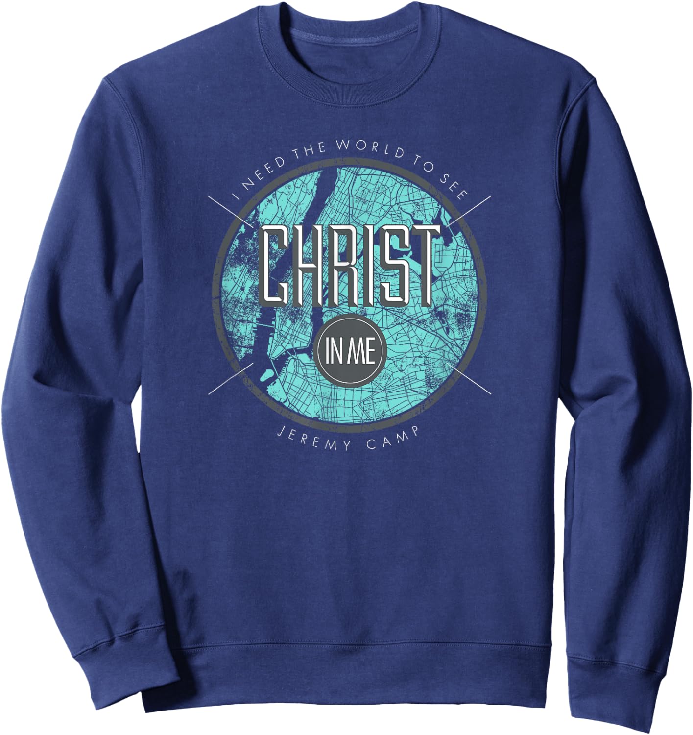 Jeremy Camp - Christ In Me Sweatshirt - Sweatshirt | Navy