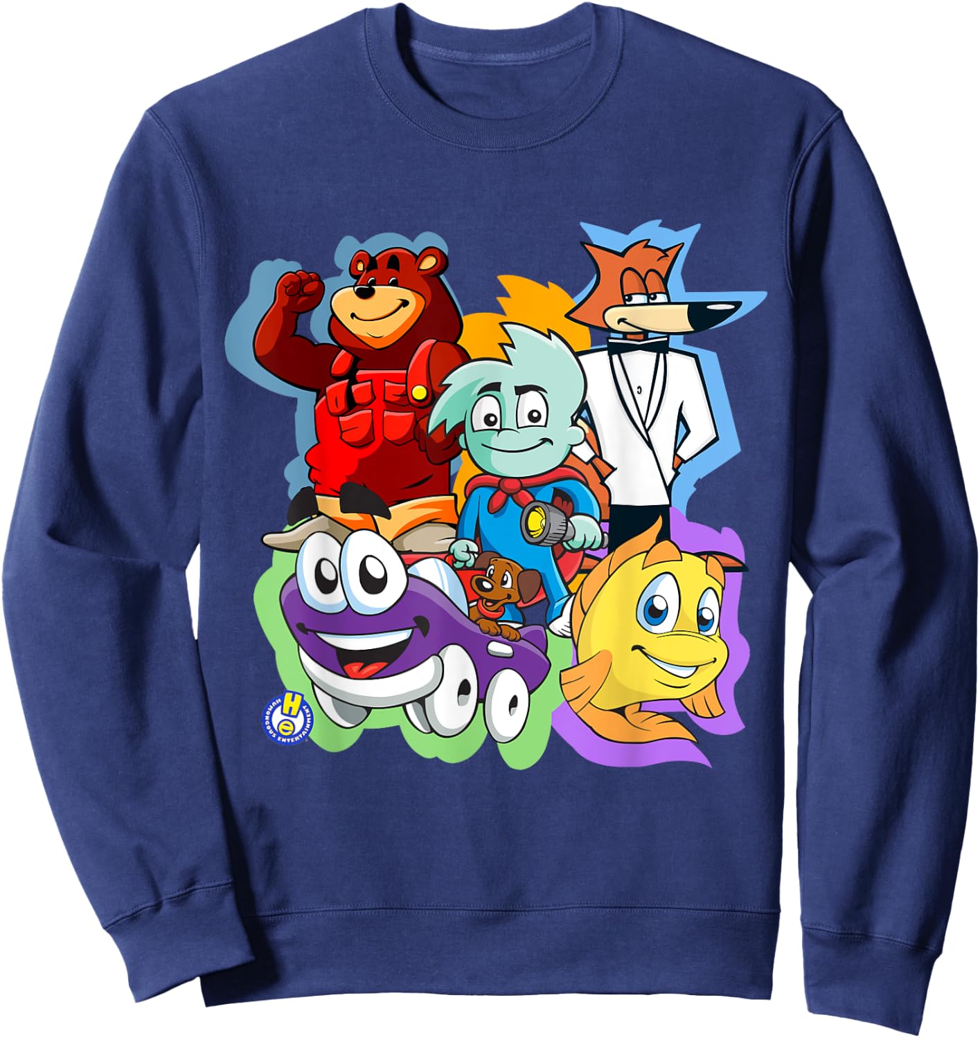 Humongous Entertainment: Humongous All-Stars Sweatshirt - Sweatshirt | Navy