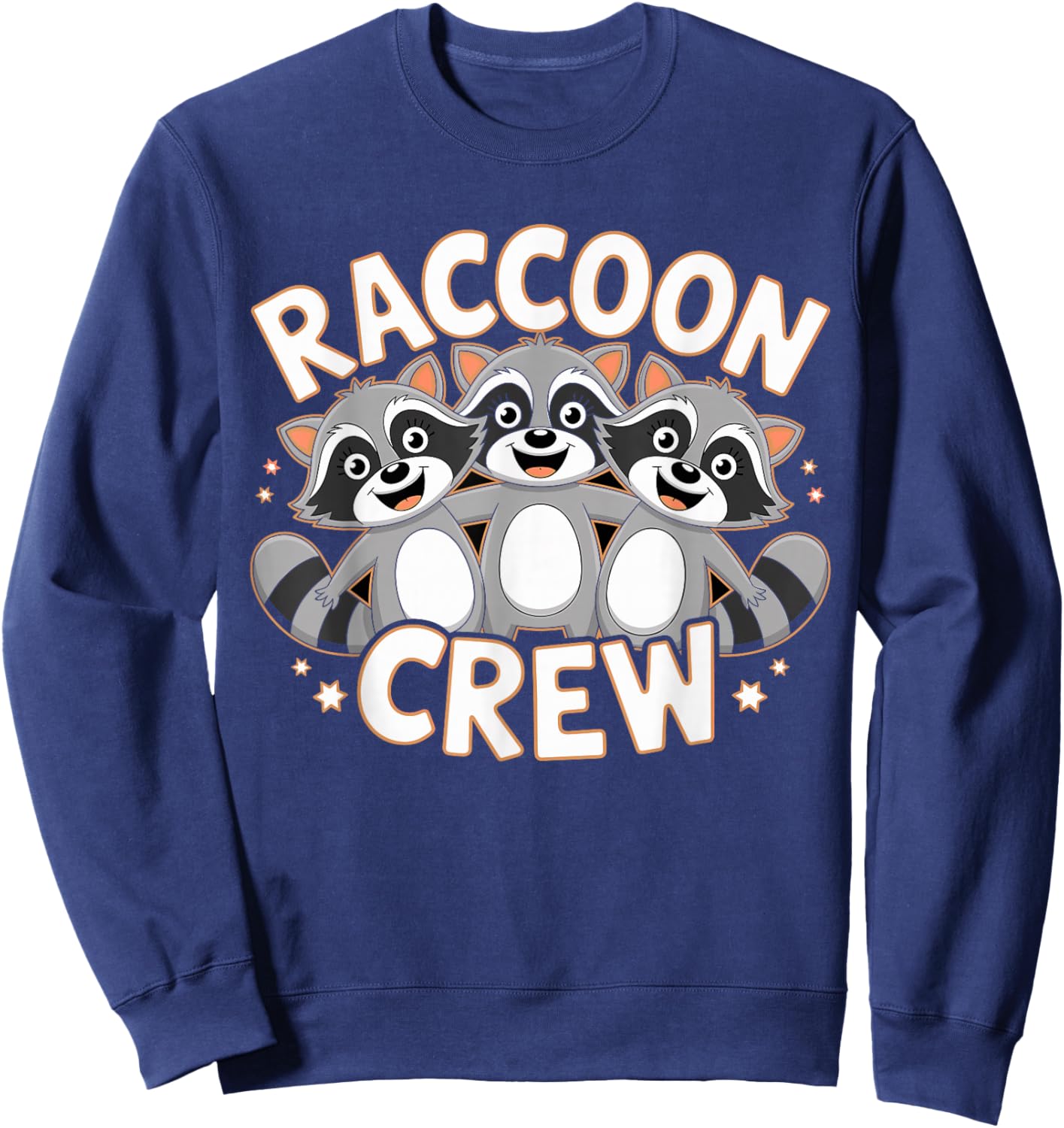 Raccoon Crew | Raccoons Product Raccoon Lover Stuff Raccoon Sweatshirt - Sweatshirt | Navy