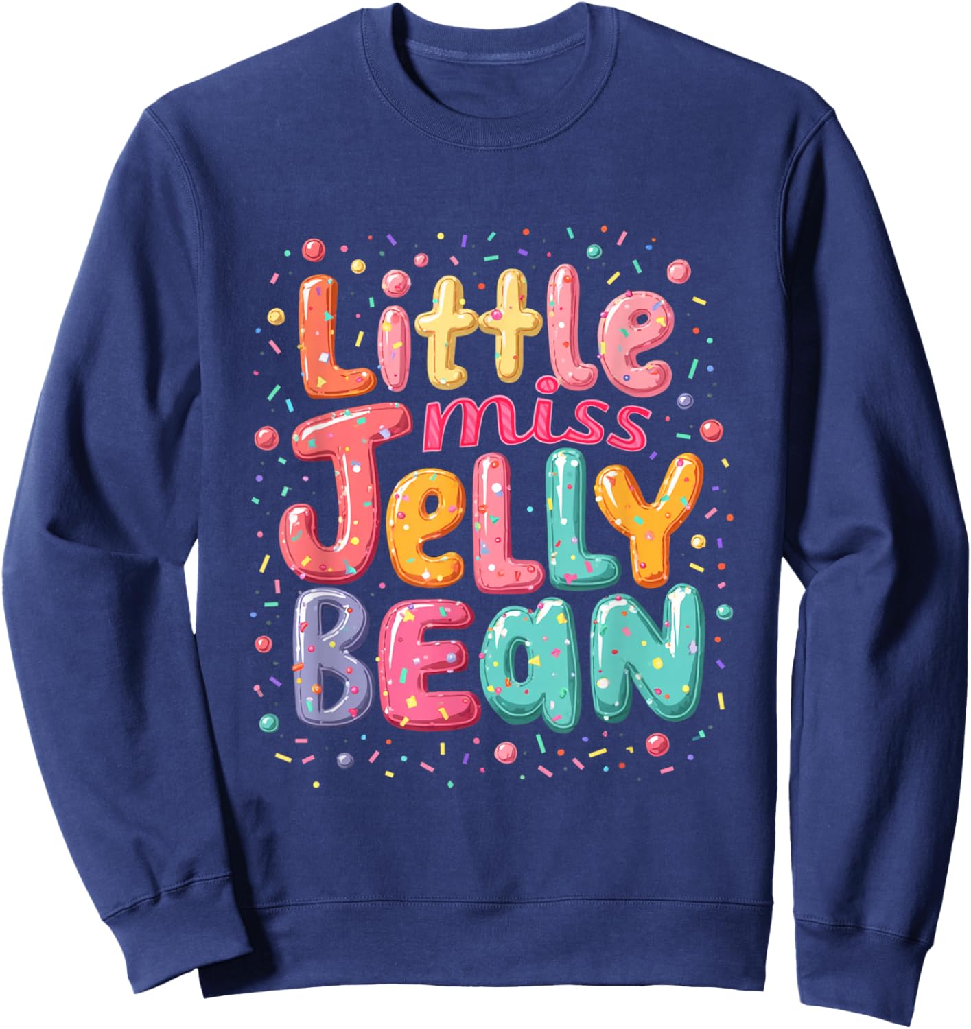 Little Miss Jelly Bean Sweatshirt - Sweatshirt | Navy