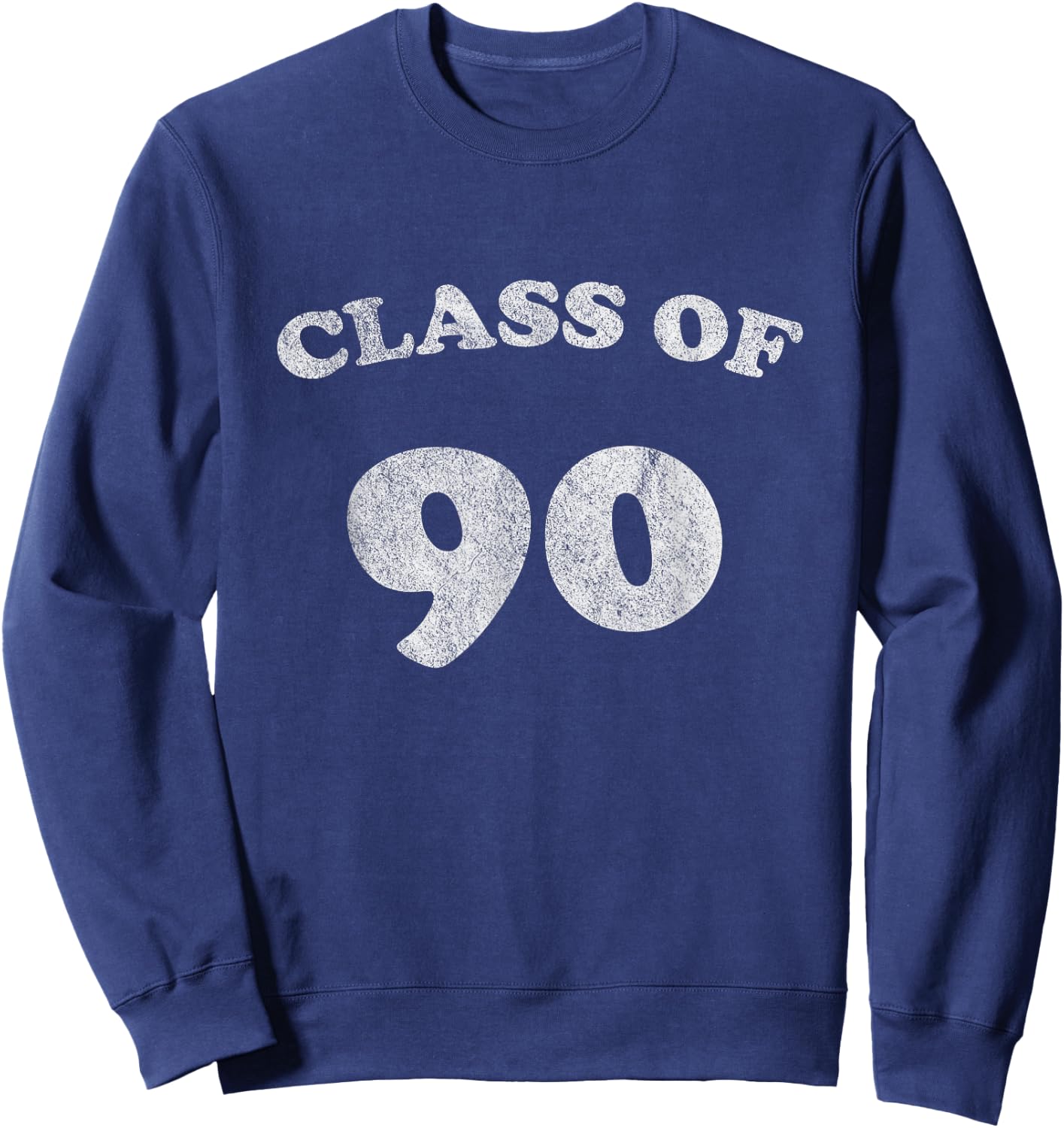 1990 Retro Class of 90 Sweatshirt - Sweatshirt | Navy