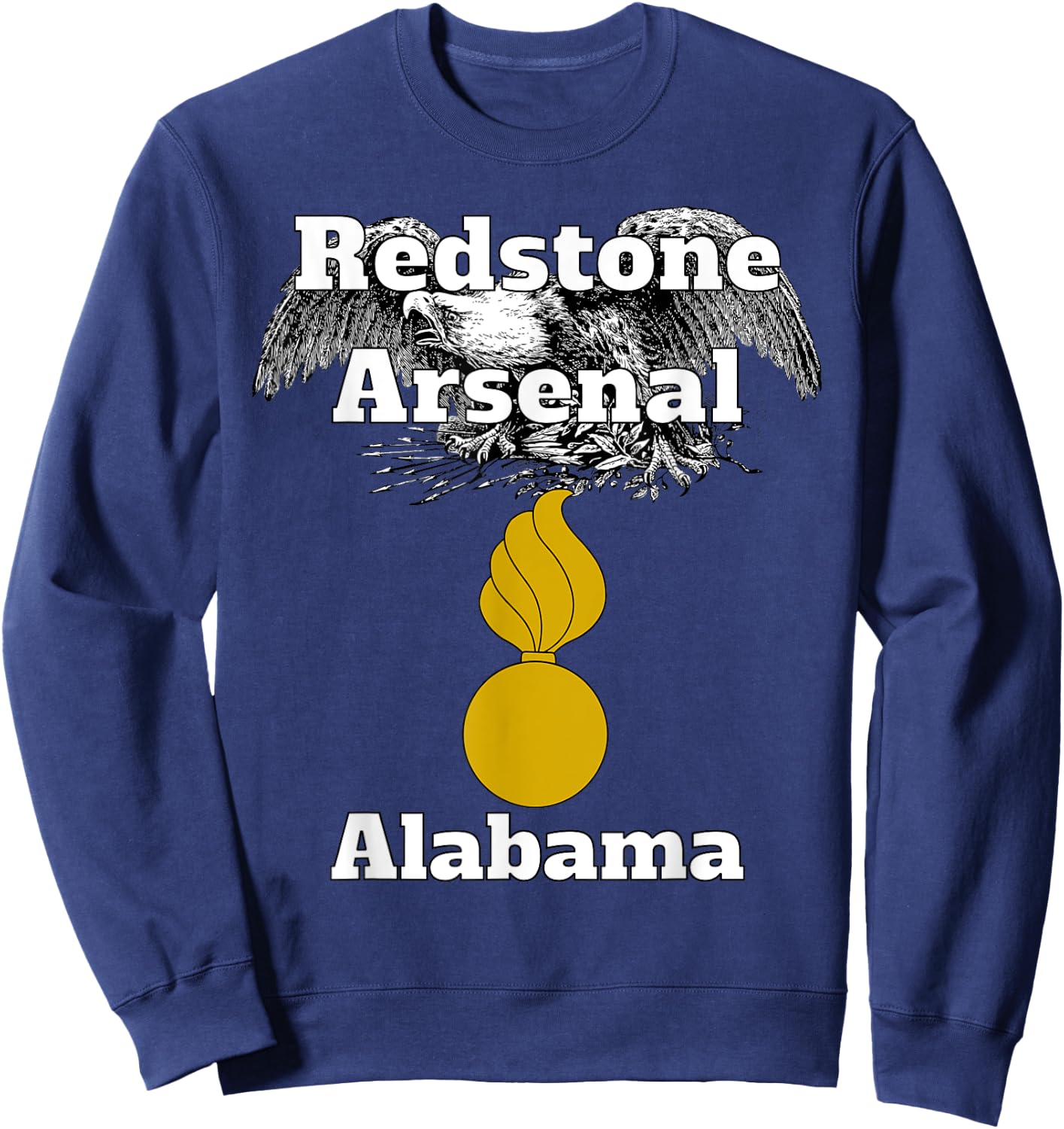 Redstone Arsenal Ordnance Military Design product Sweatshirt - Sweatshirt | Navy