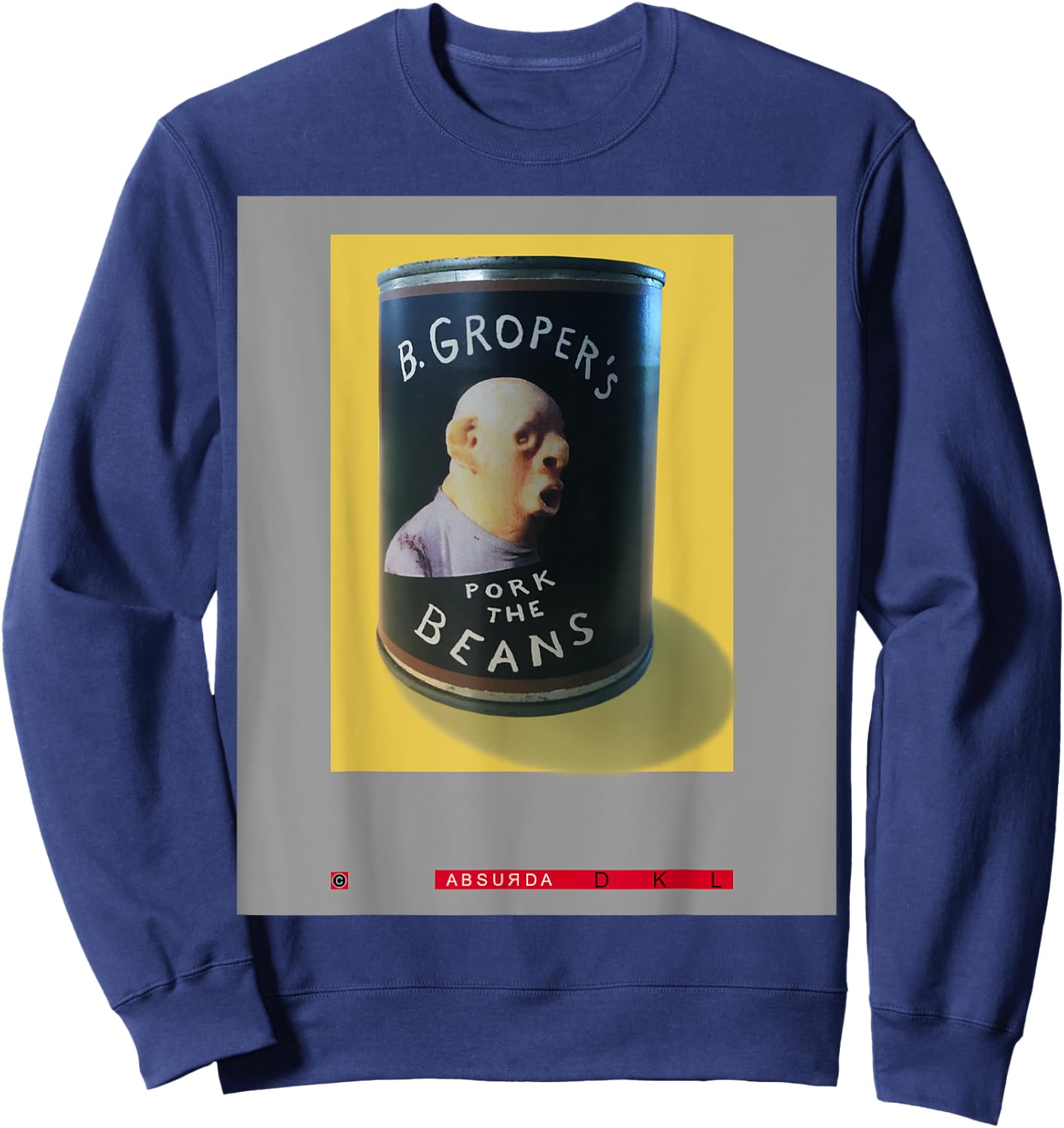 Studio: David Lynch Pork the Beans Sweatshirt - Sweatshirt | Navy