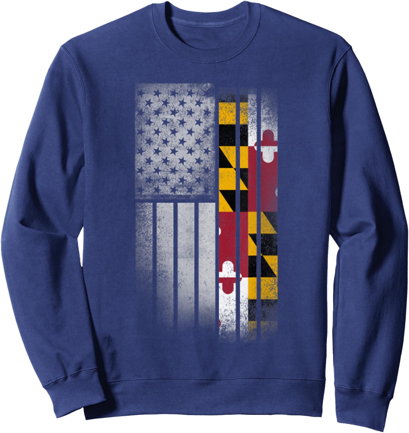 Premium Maryland State Maryland Home State Sweatshirt - Sweatshirt | Navy