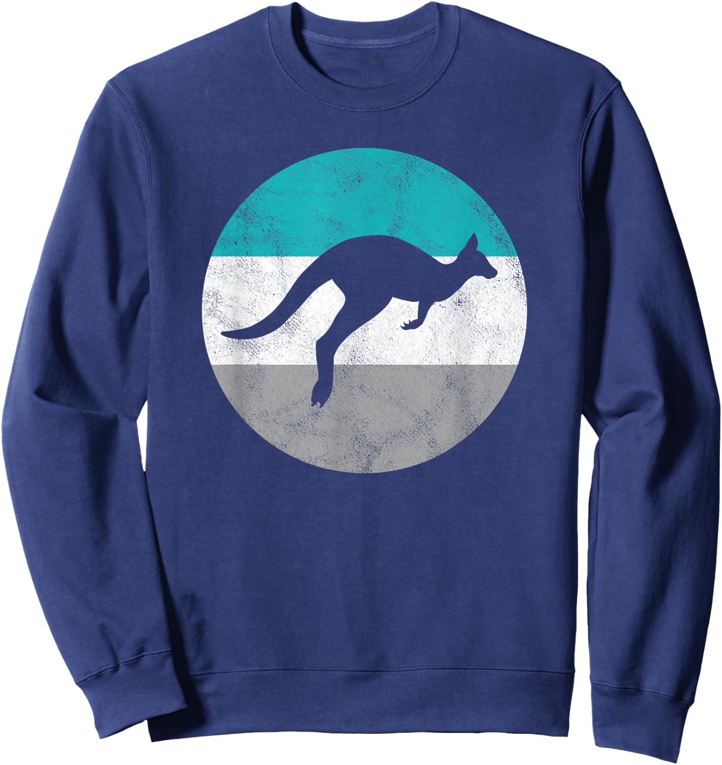 Kangaroo Gift Shirt Women Boys & Girls Sweatshirt - Sweatshirt | Navy